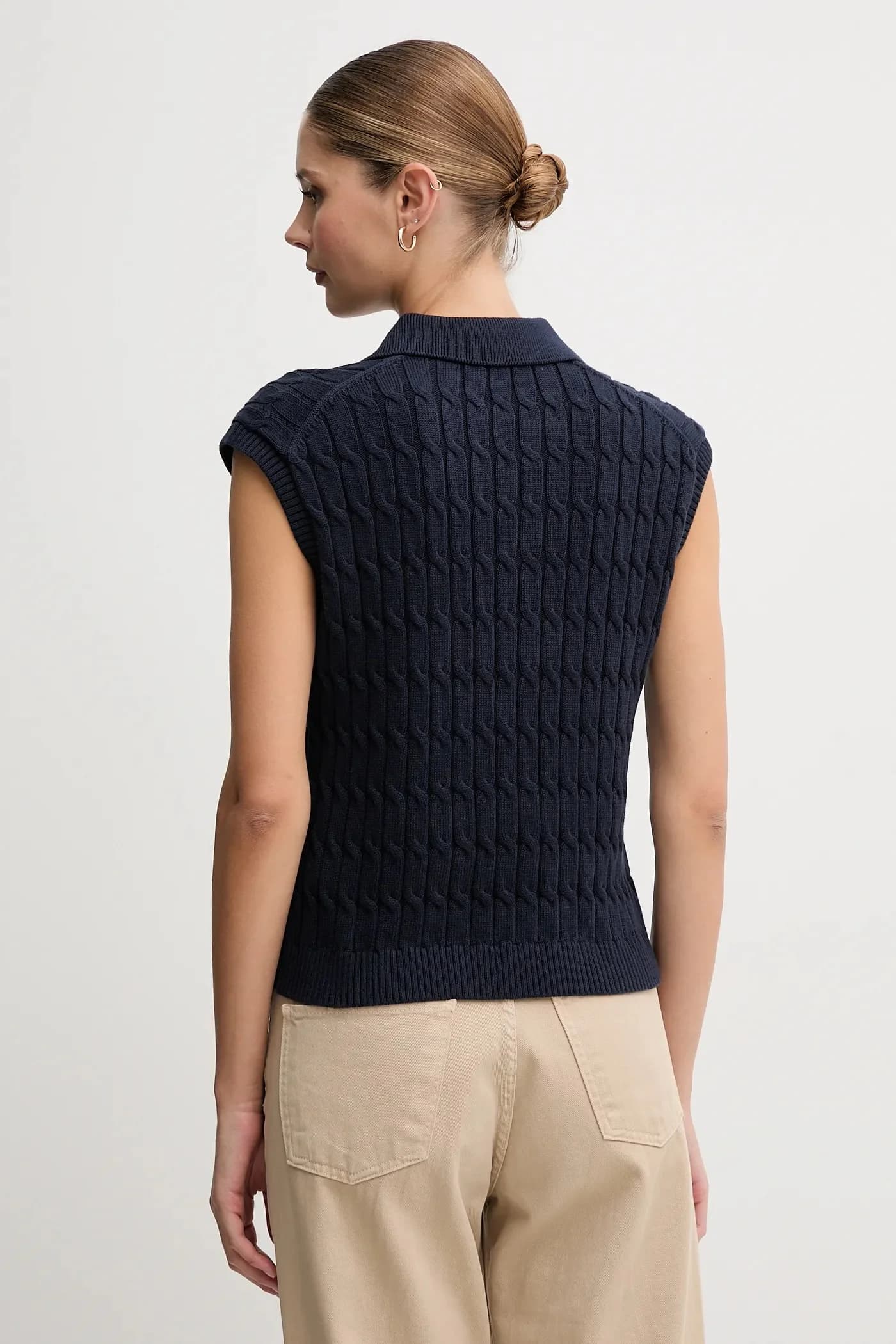 Хлопковый жилет - фото 3