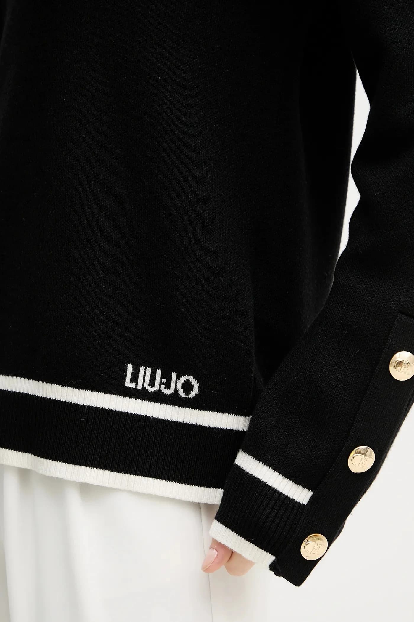 Свитер из смесового шелка - фото 5