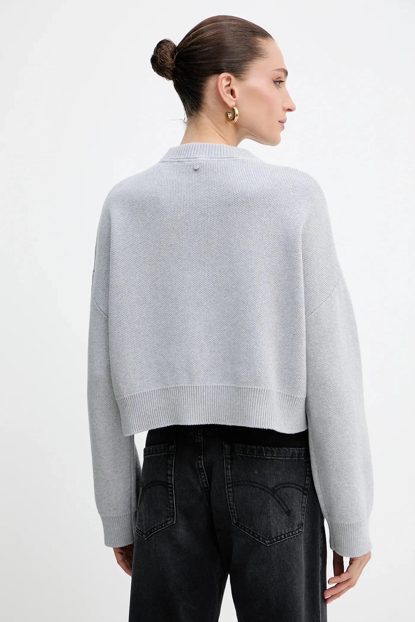 C_Finevra хлопковый свитер - фото 3