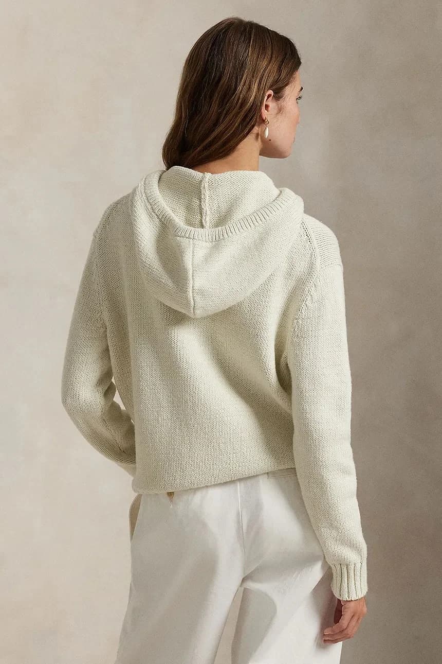 Свитер из смесового льна - фото 2