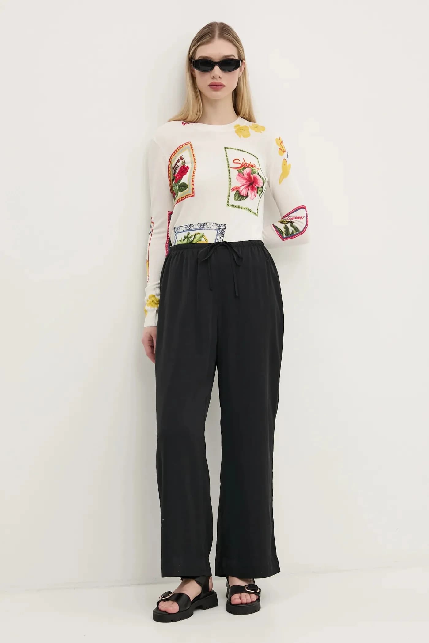 TAMPERE свитер из смесового льна - фото 2