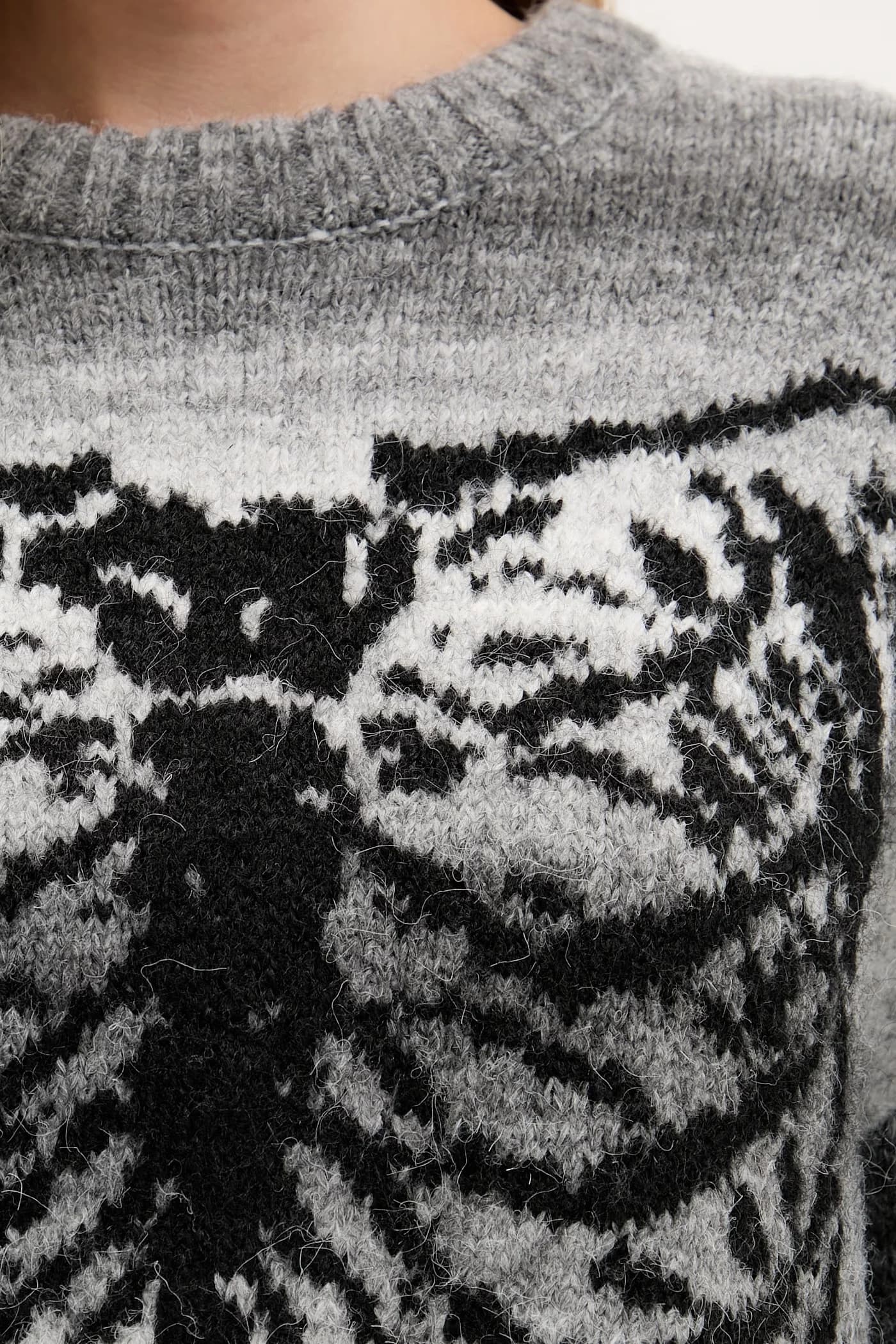 Свитер из смесовой шерсти - фото 5