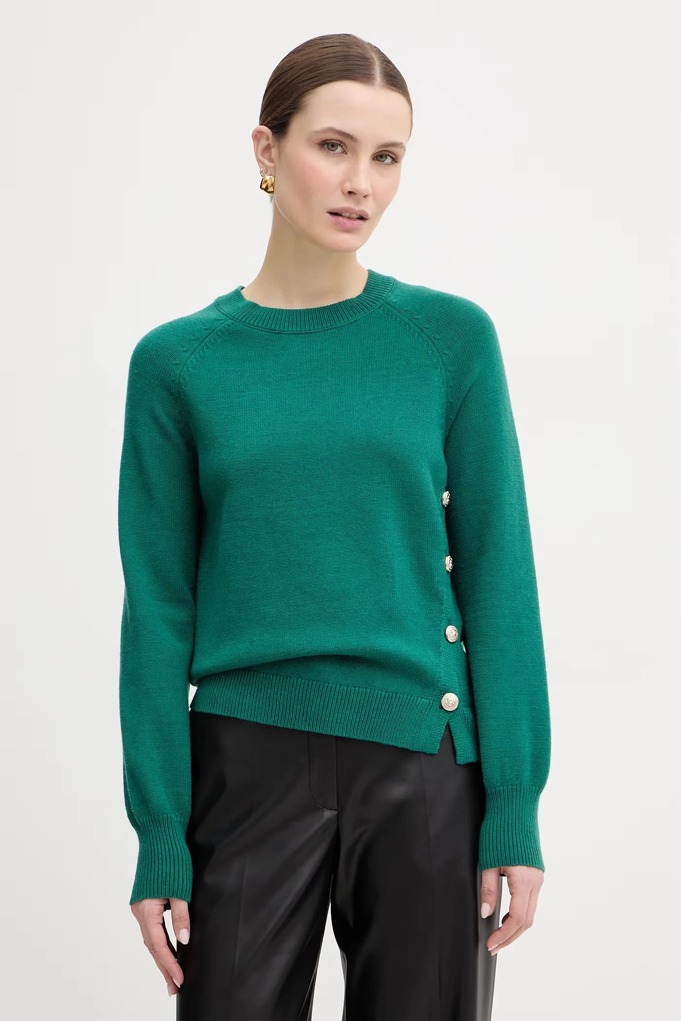 Свитер из смесовой шерсти