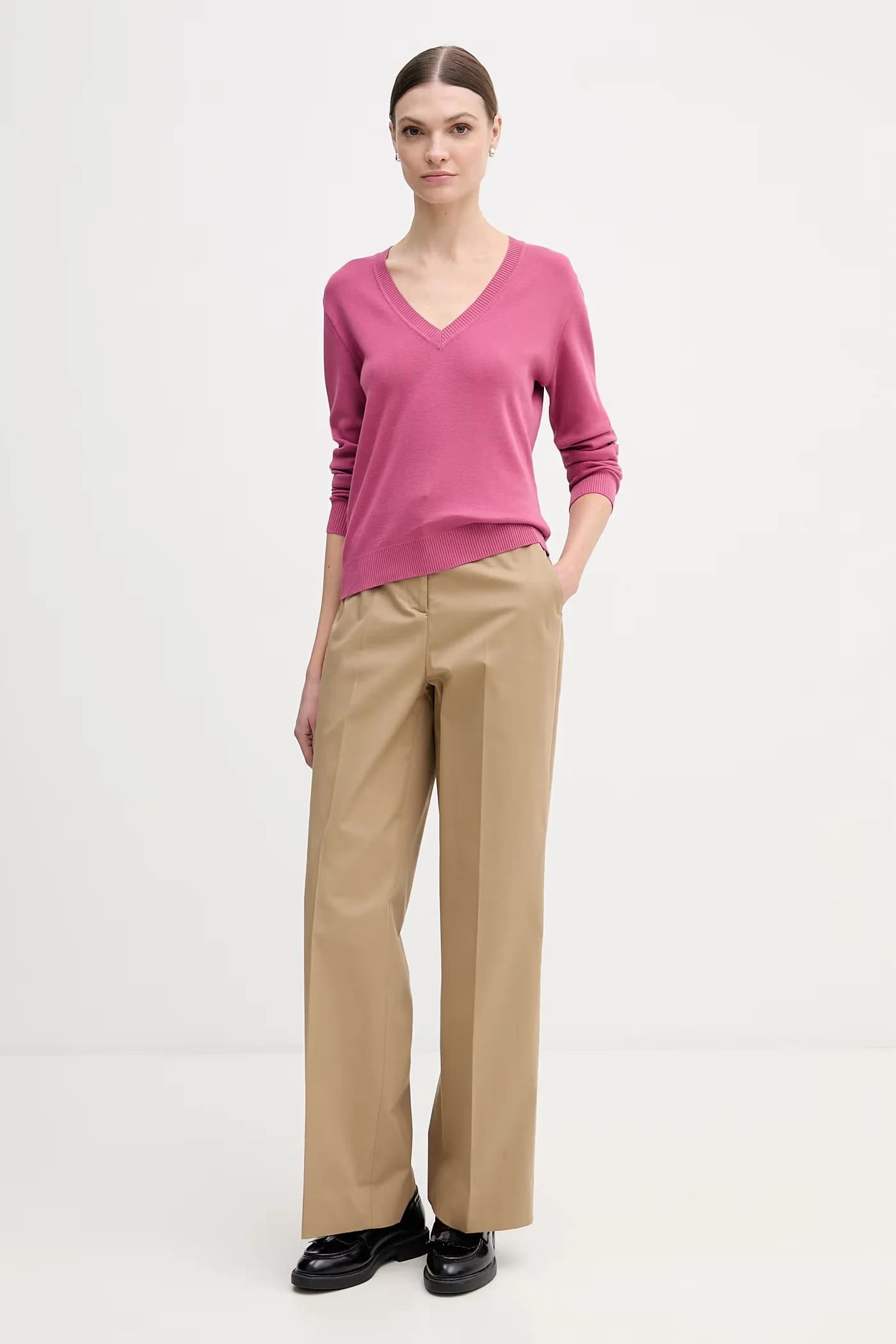 Хлопковый свитер - фото 2