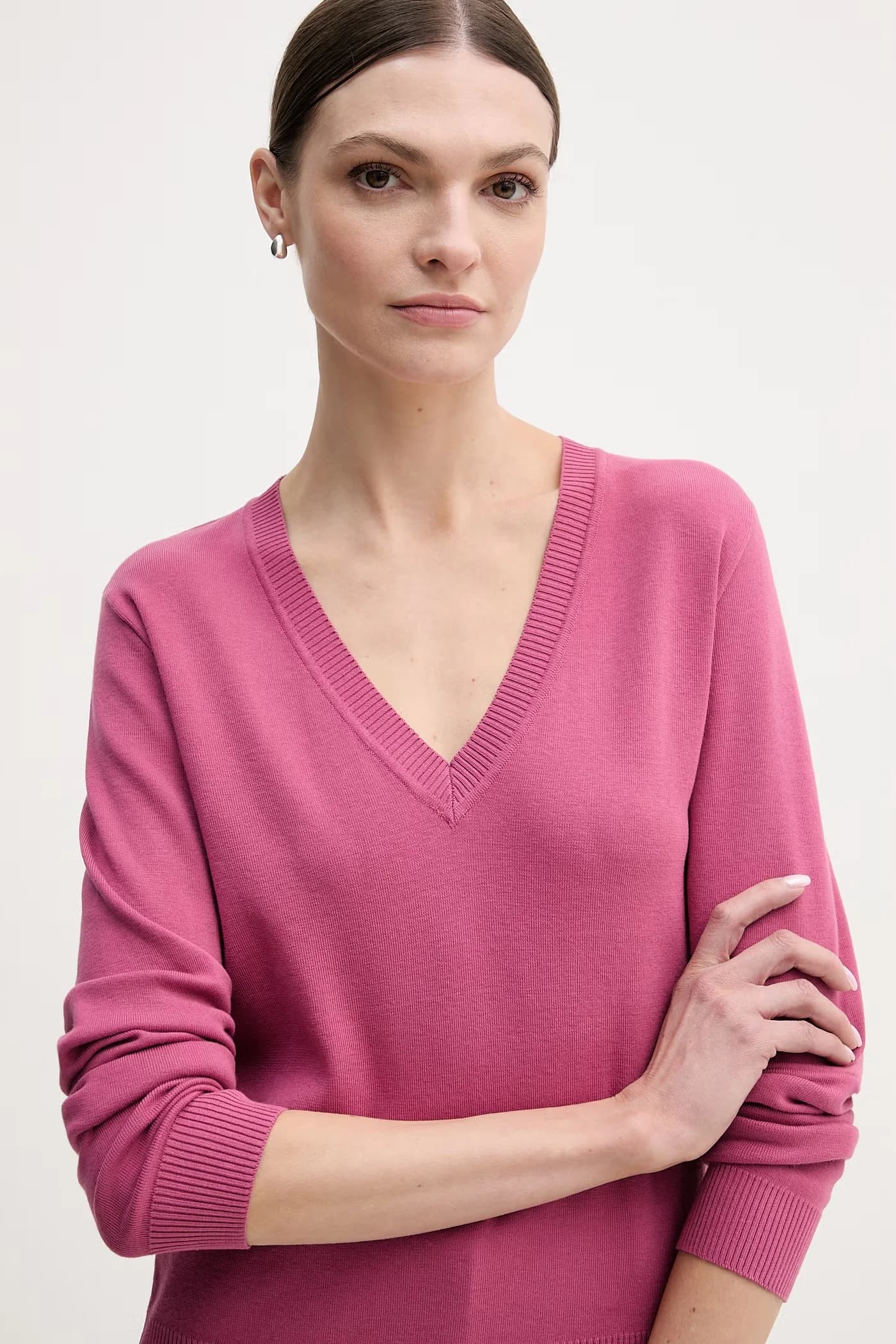 Хлопковый свитер - фото 4