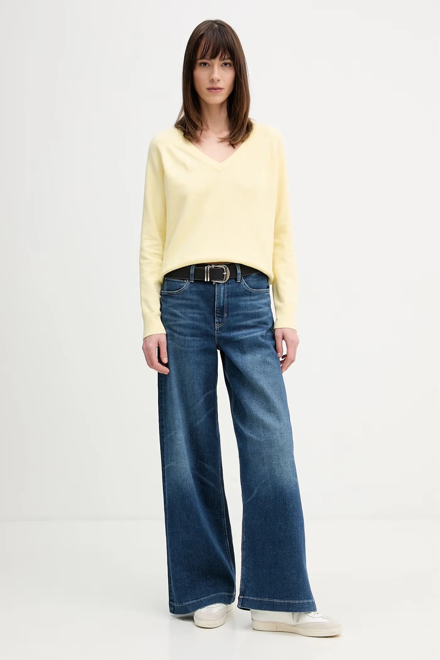 Свитер TARA SUPER SOFT с V-образным вырезом - фото 2