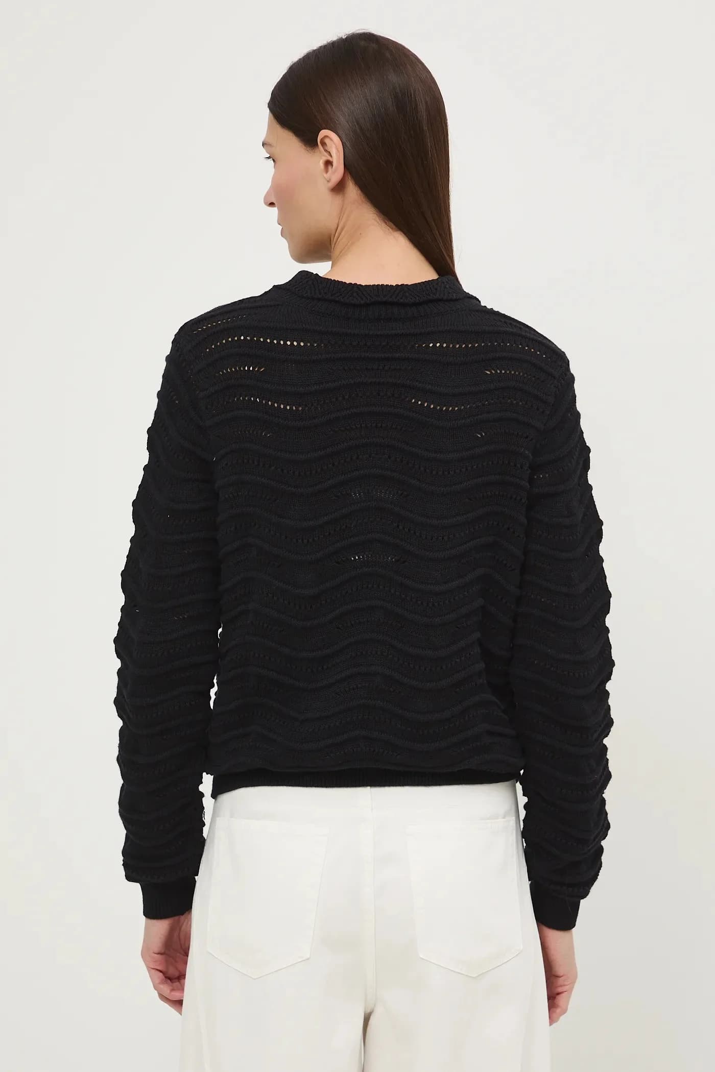 Хлопковый свитер - фото 3