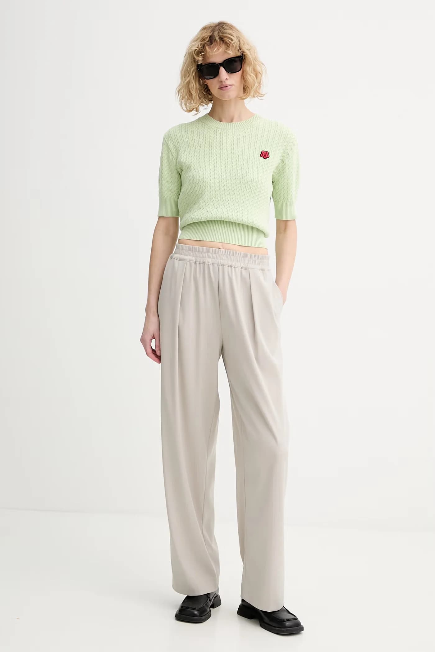 Свитер из смесовой шерсти - фото 2