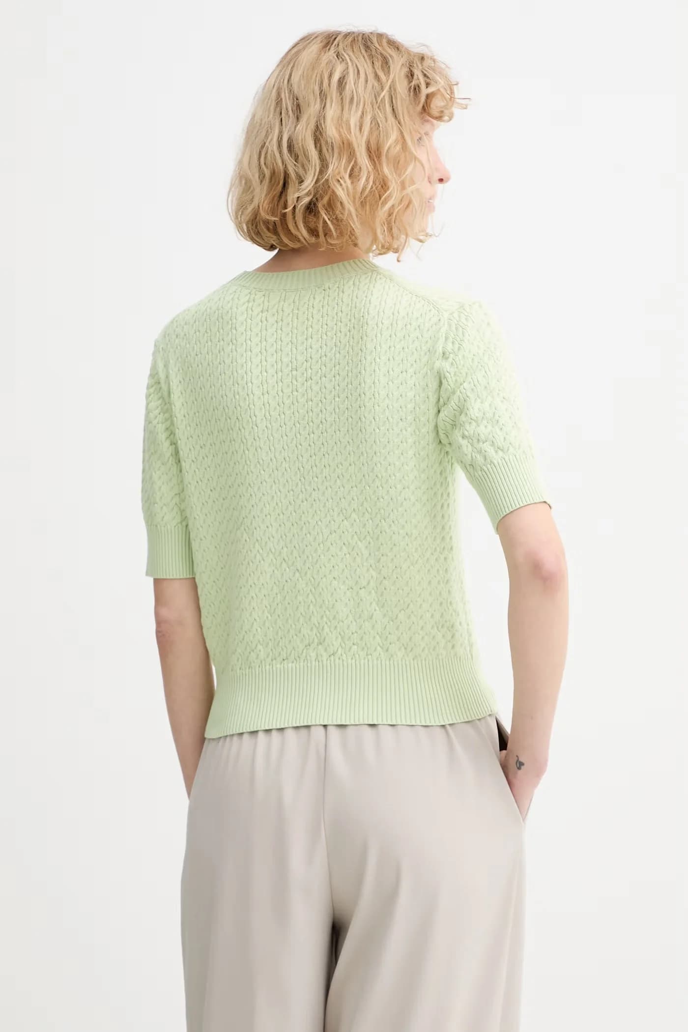 Свитер из смесовой шерсти - фото 3