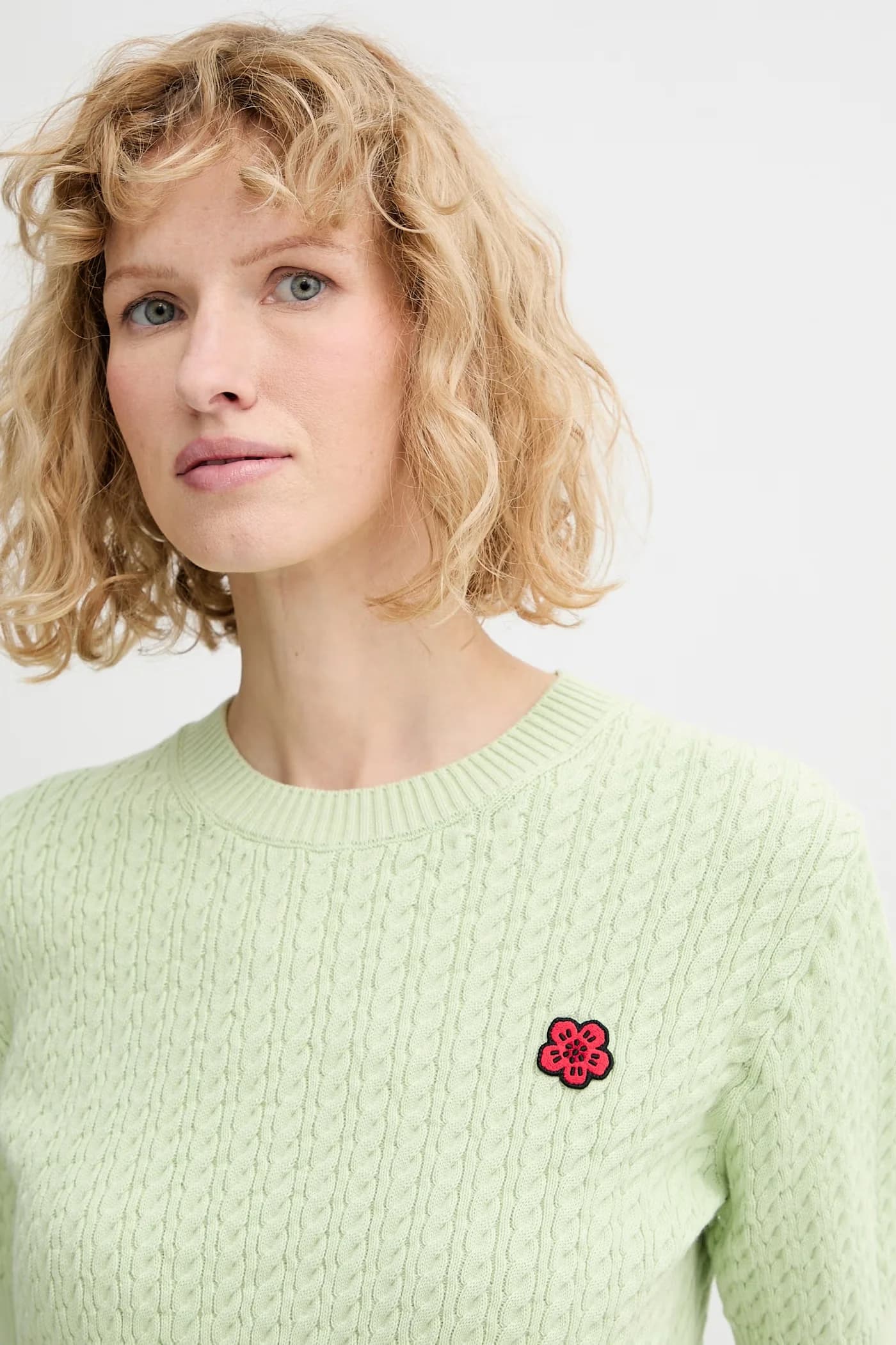 Свитер из смесовой шерсти - фото 4