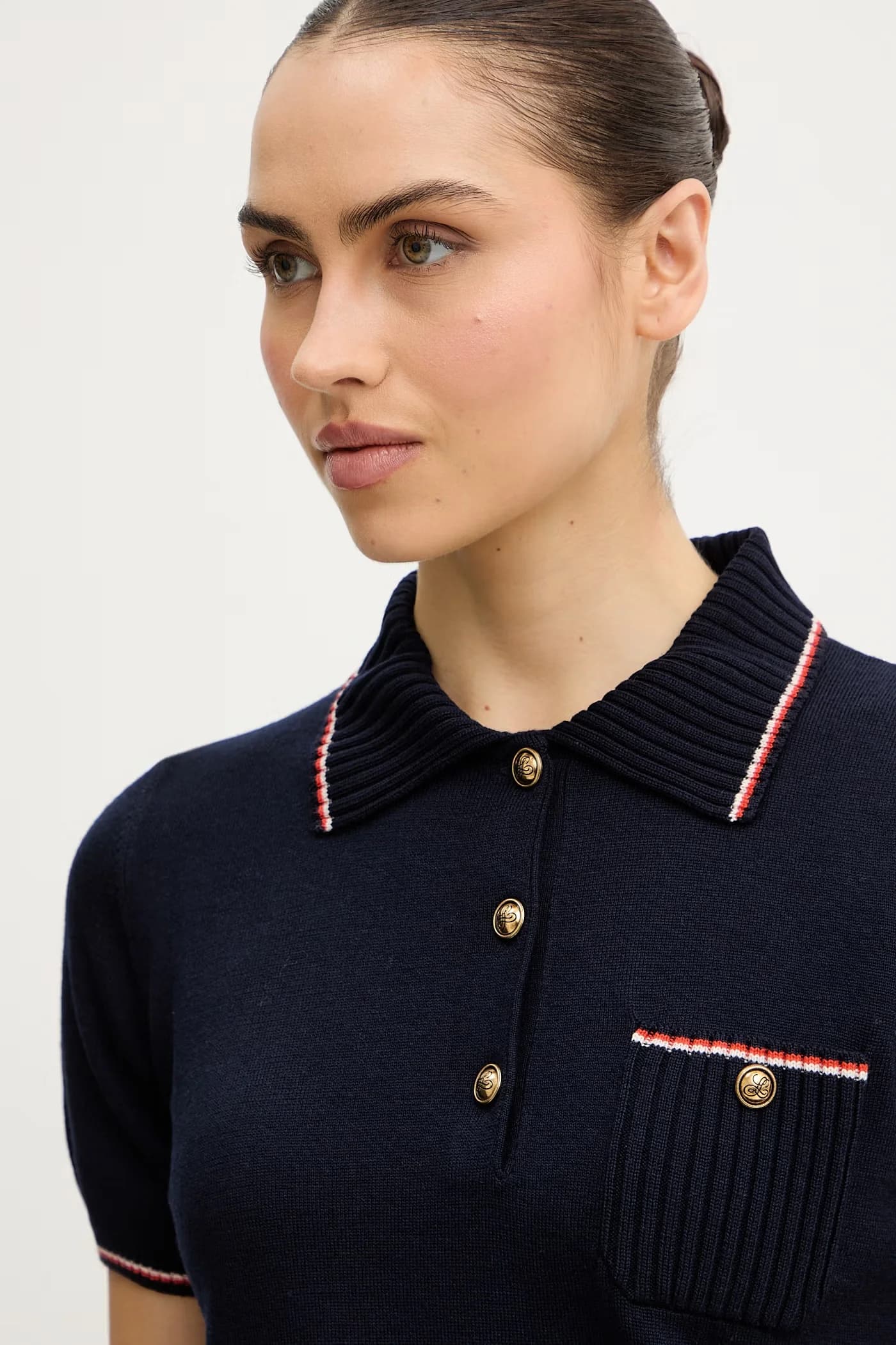 шерстяной свитер с миконией - фото 4