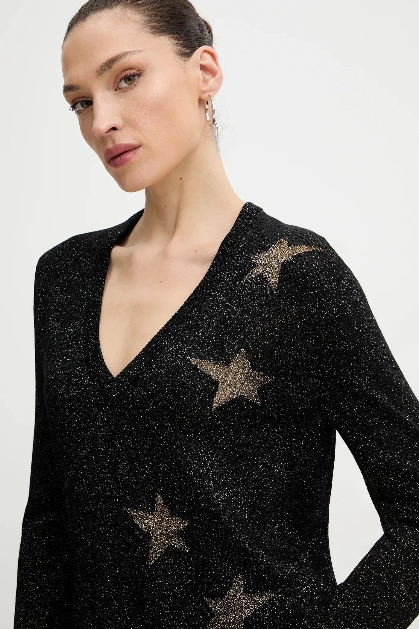 Свитер из смесовой шерсти - фото 4