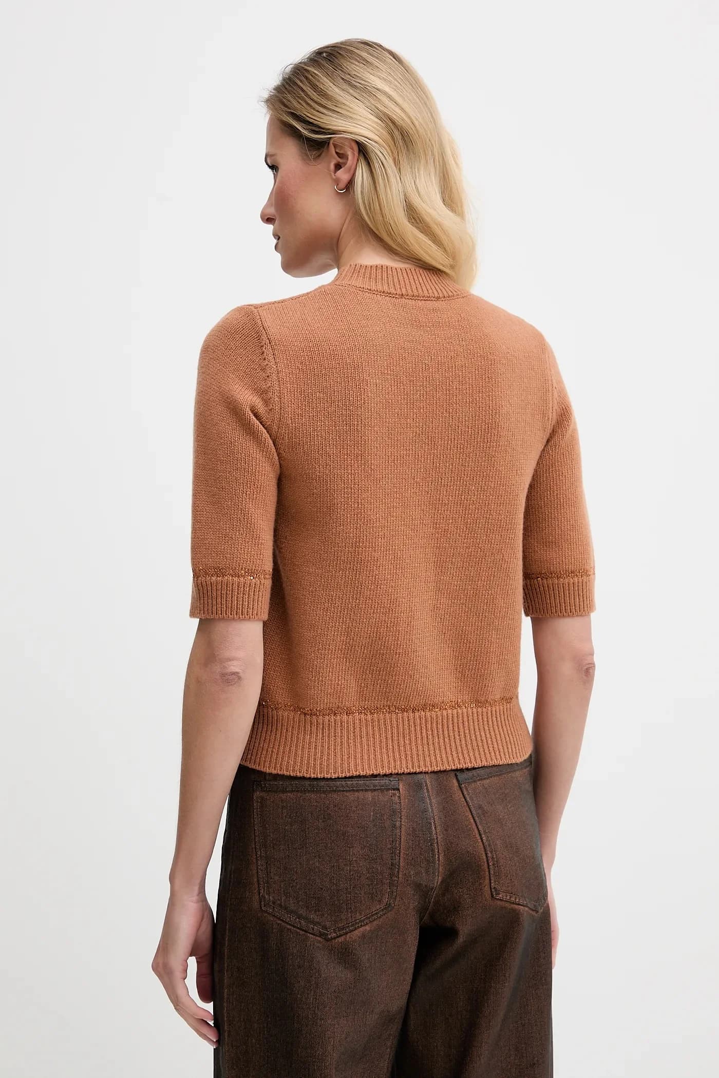 Свитер из смесовой шерсти - фото 3