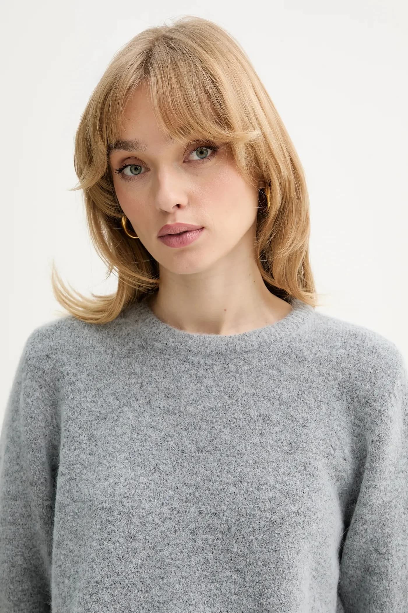 Свитер из смесовой шерсти - фото 4