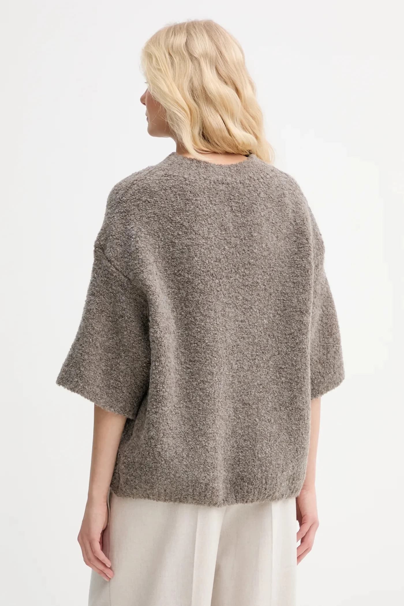 Свитер из смесовой шерсти - фото 3