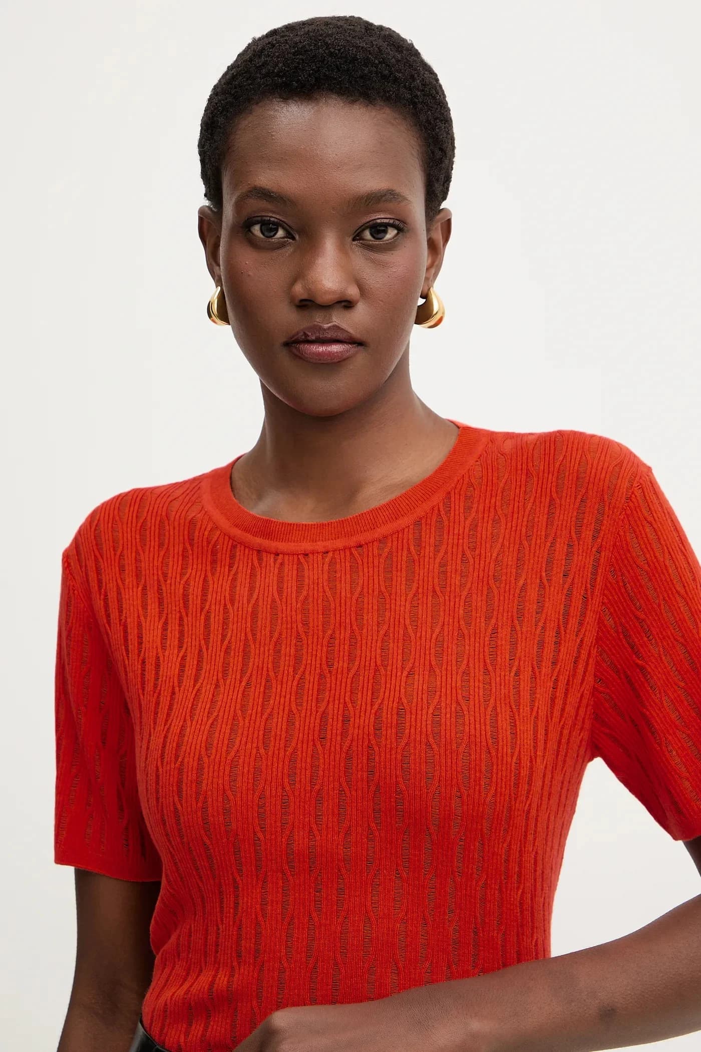 Свитер из смесовой шерсти - фото 4