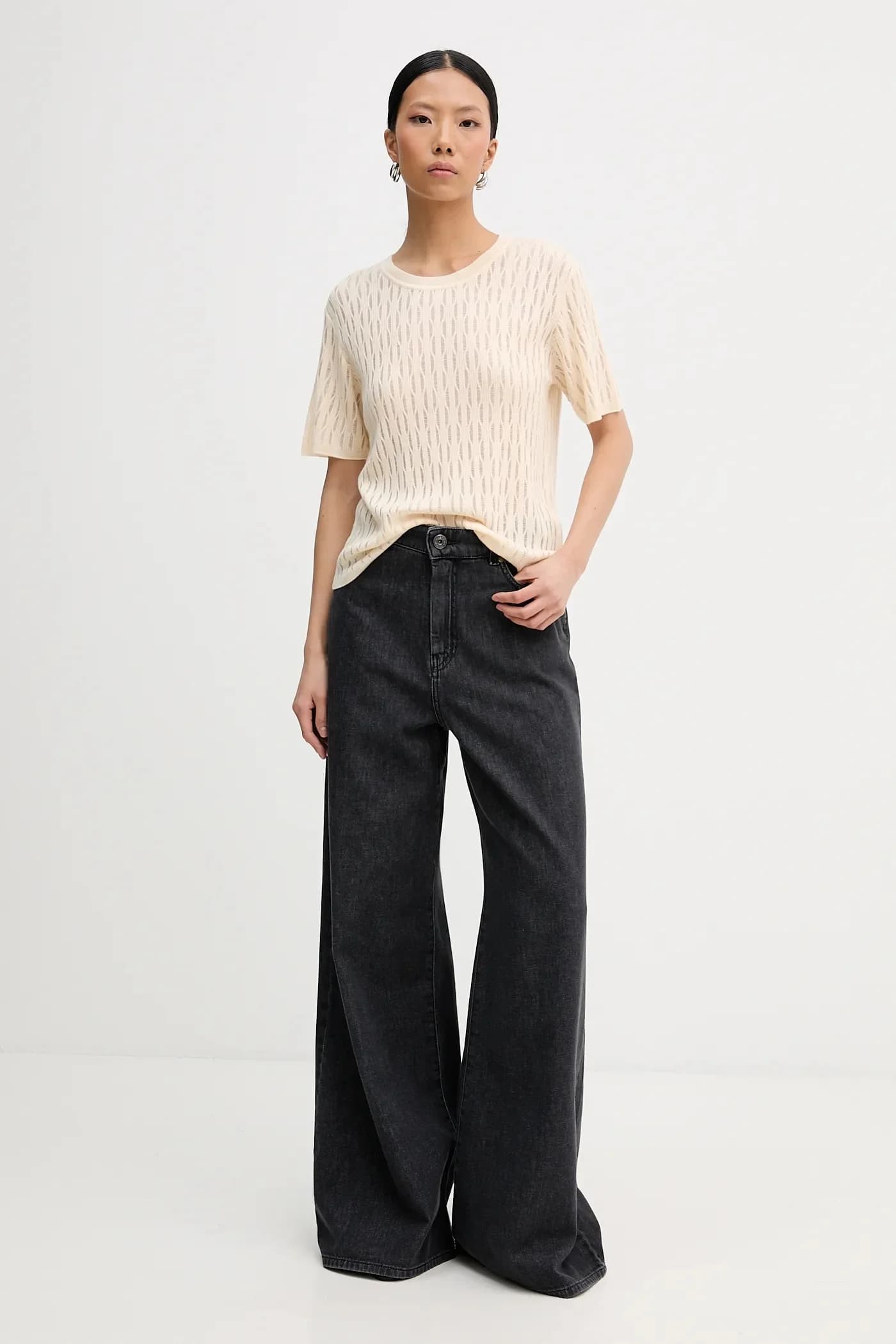 Свитер из смесовой шерсти - фото 2