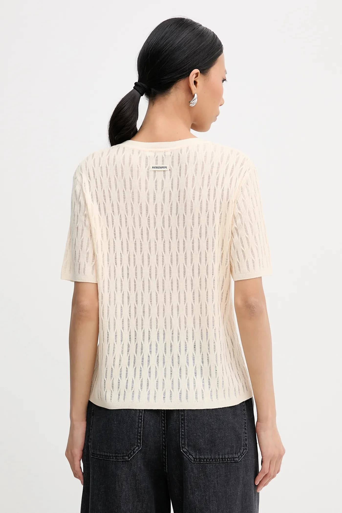 Свитер из смесовой шерсти - фото 3