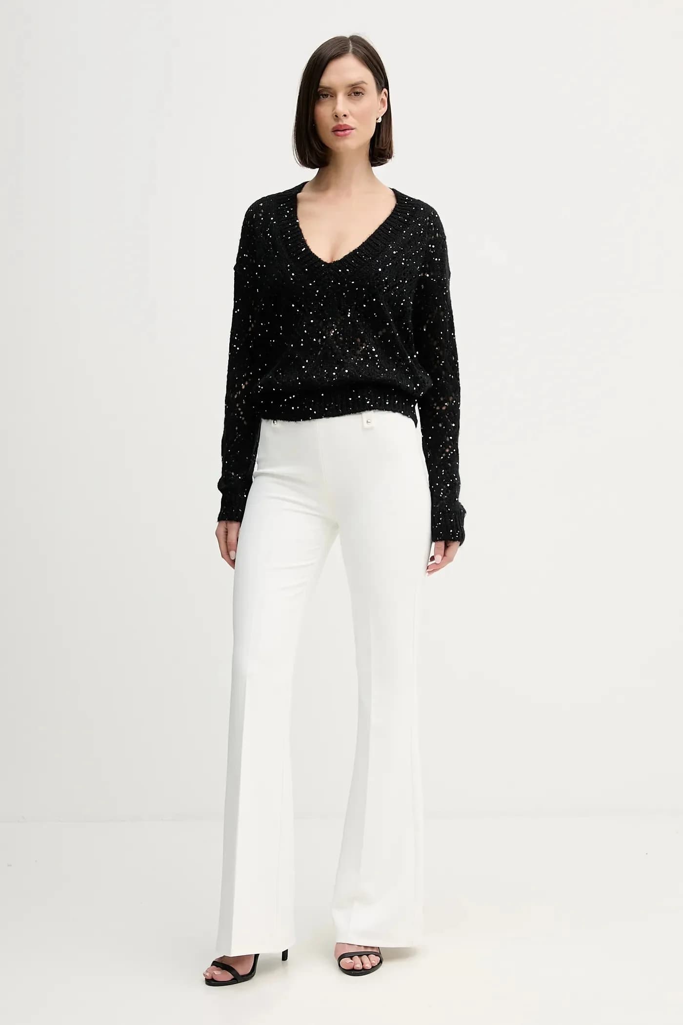 Свитер из смесовой шерсти - фото 2