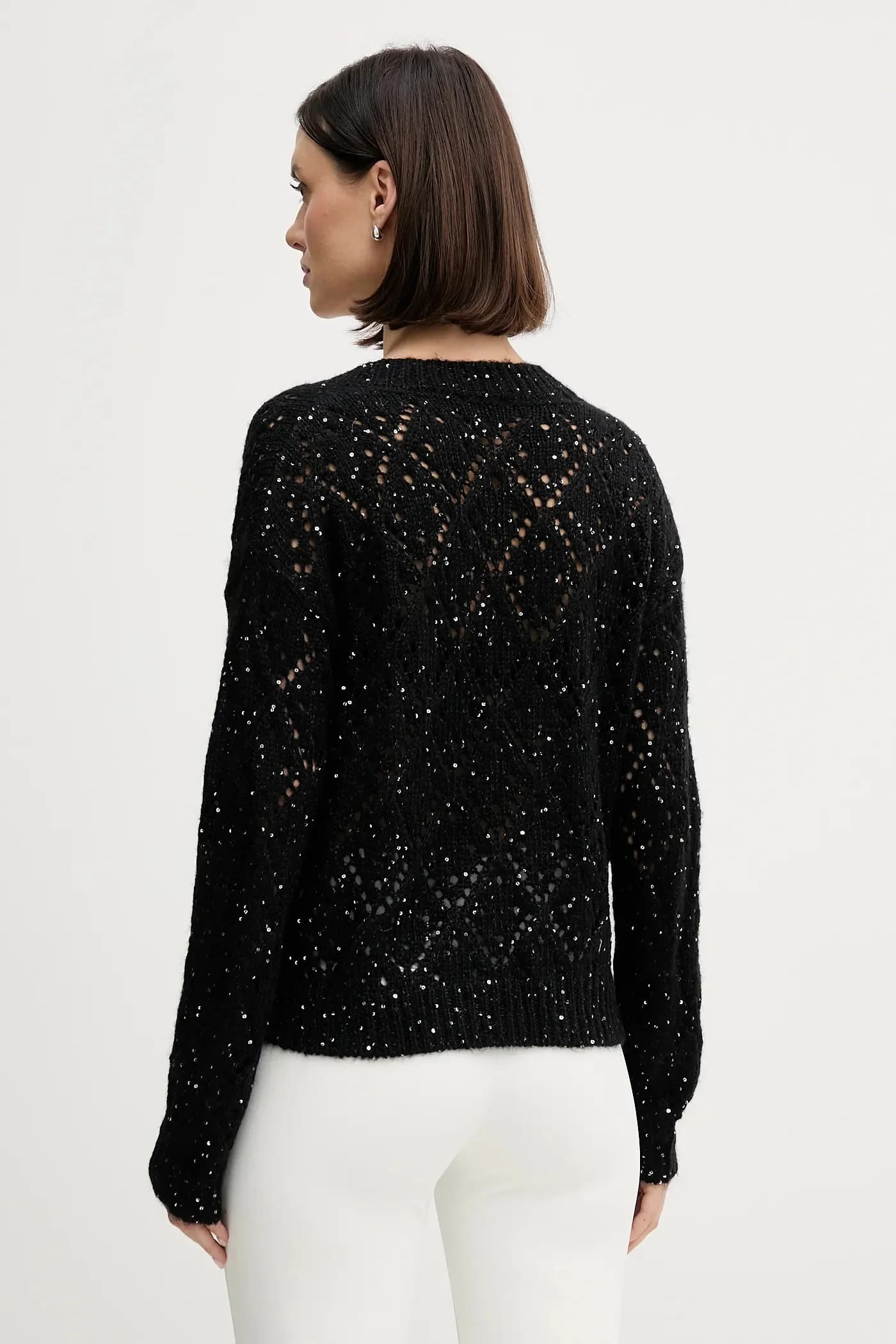 Свитер из смесовой шерсти - фото 3