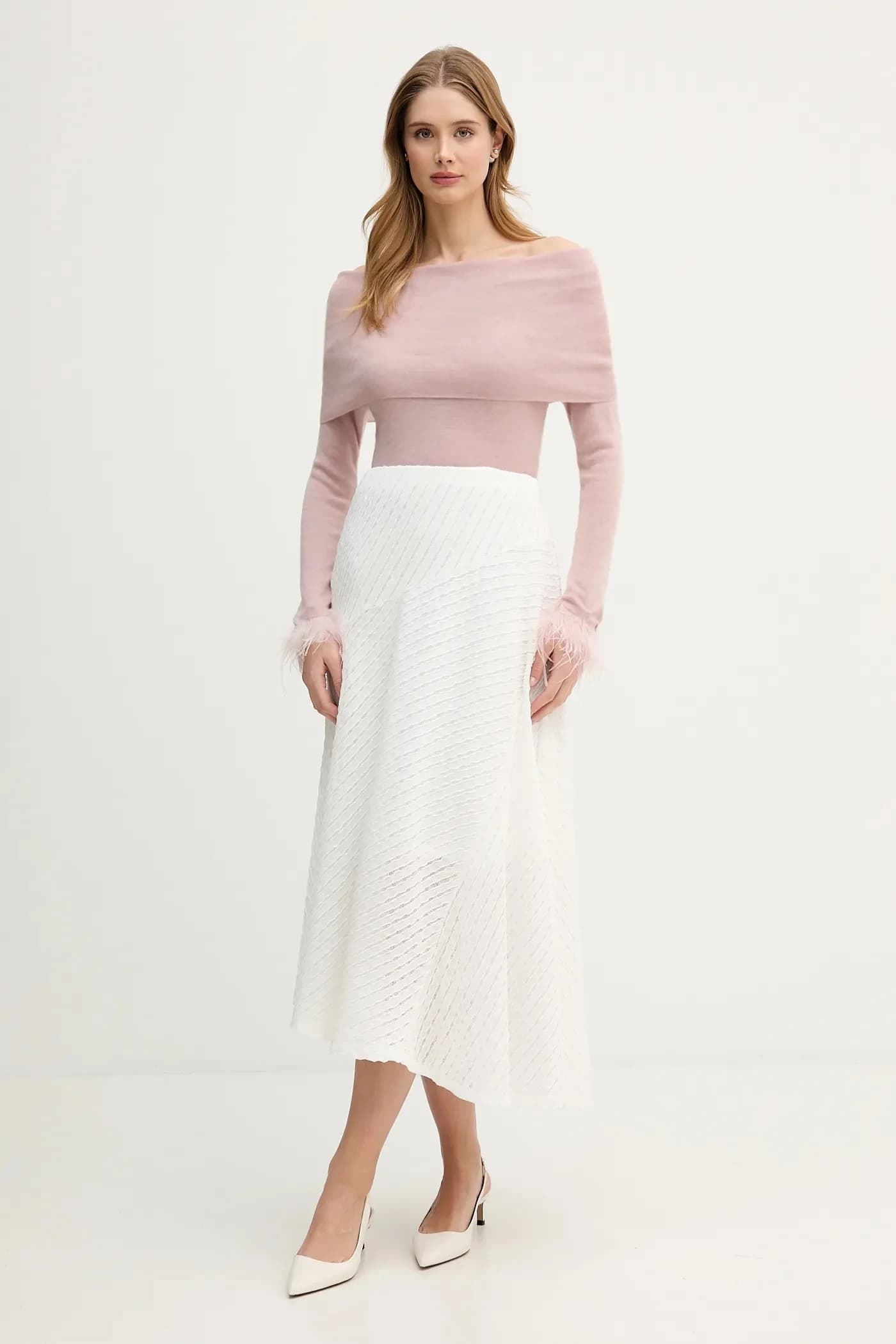 Свитер из смесовой шерсти - фото 2