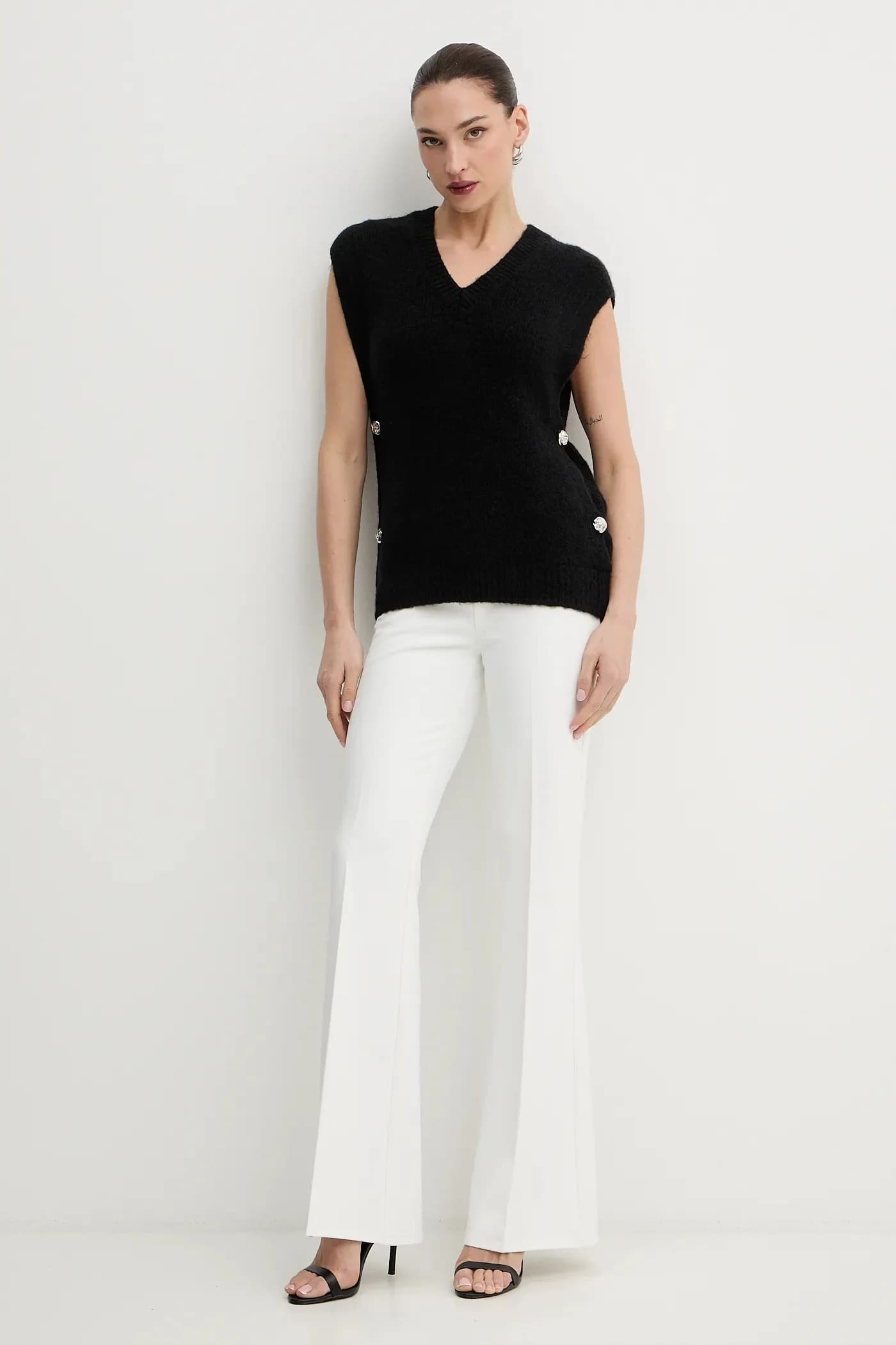 MPLUIE жилет из смесовой шерсти - фото 2