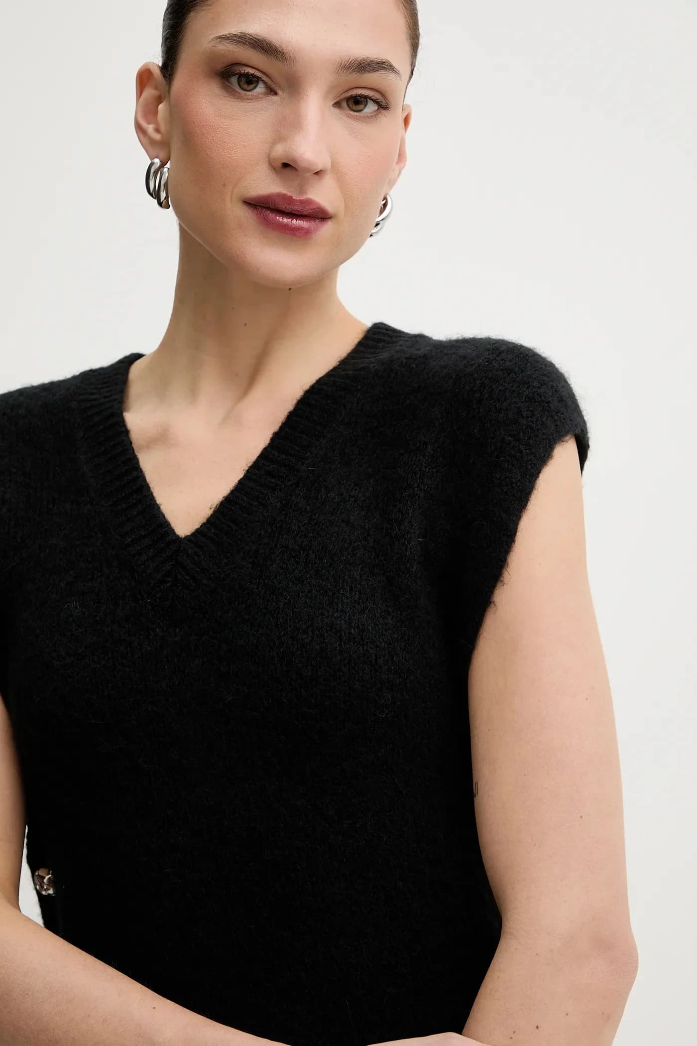 MPLUIE жилет из смесовой шерсти - фото 4