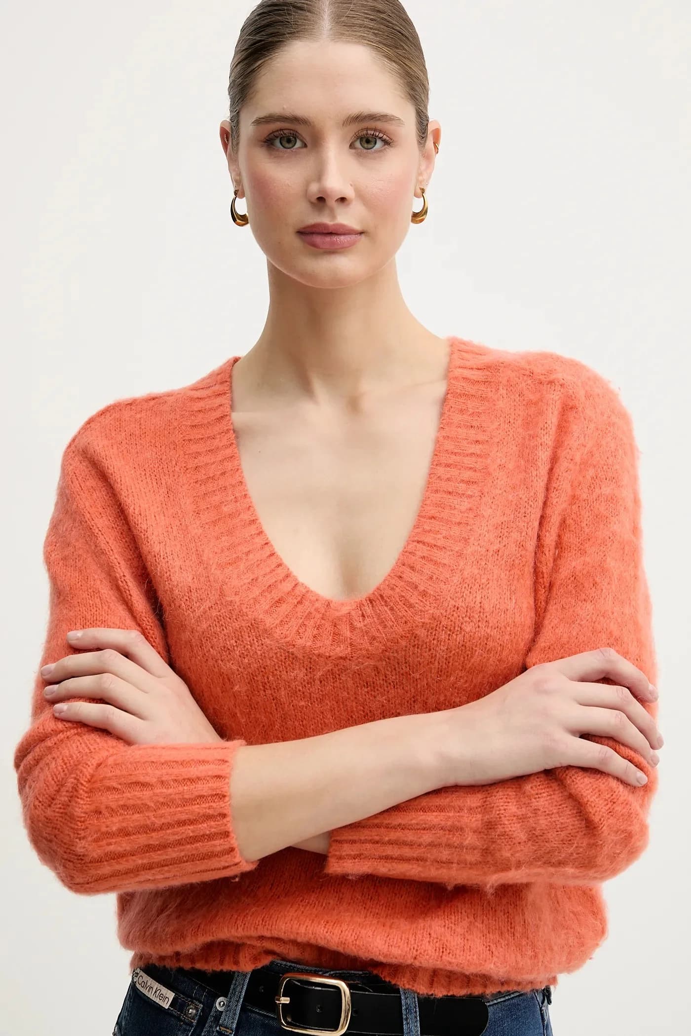 Свитер с мохером - фото 4