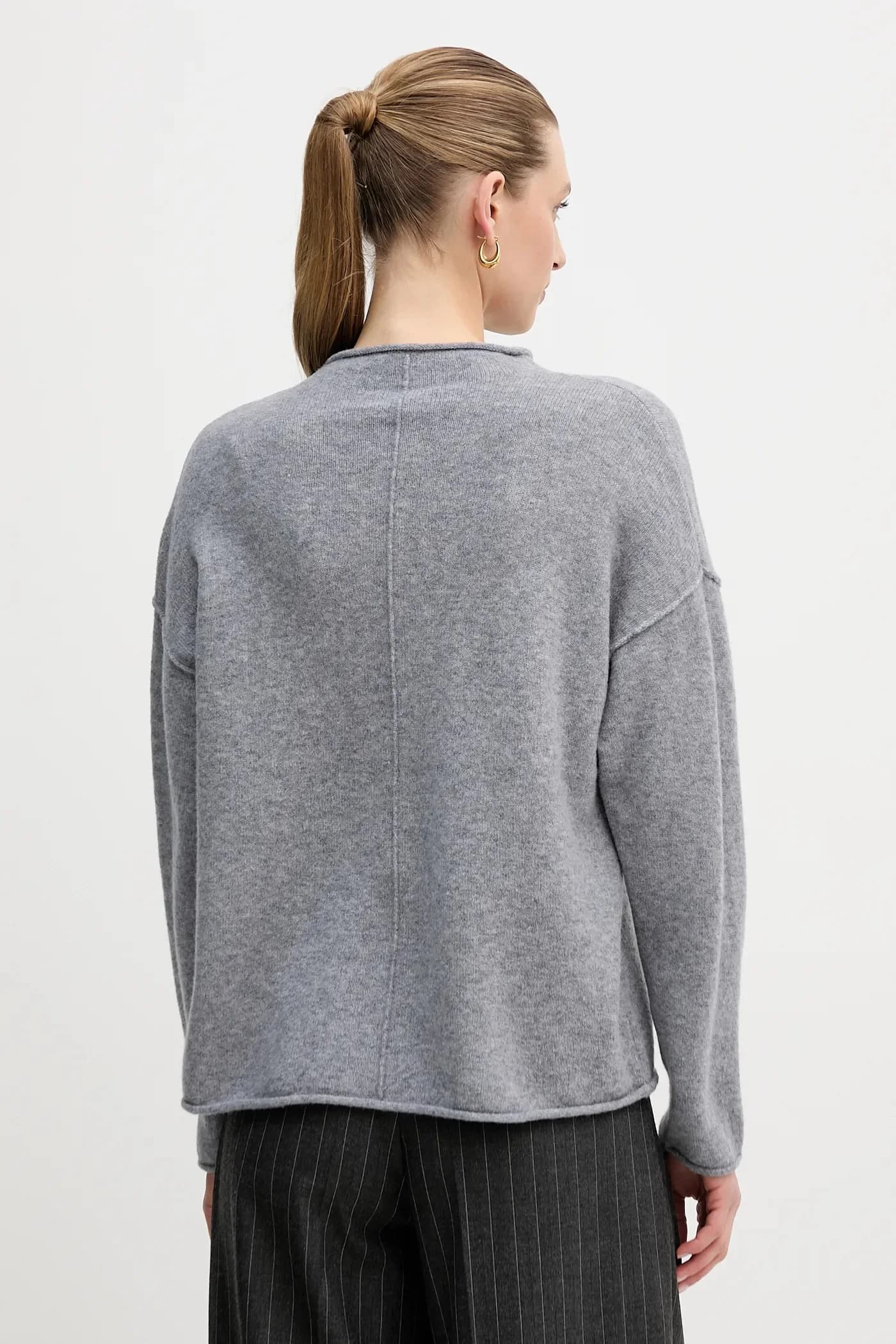 Свитер из смесовой шерсти - фото 3