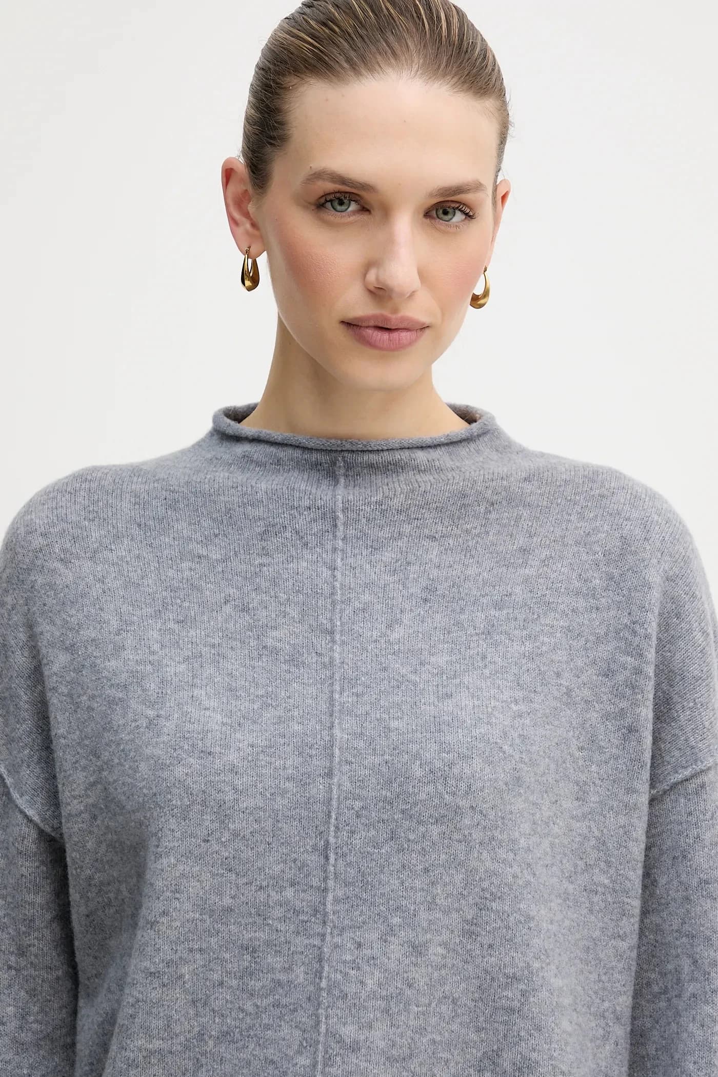 Свитер из смесовой шерсти - фото 4