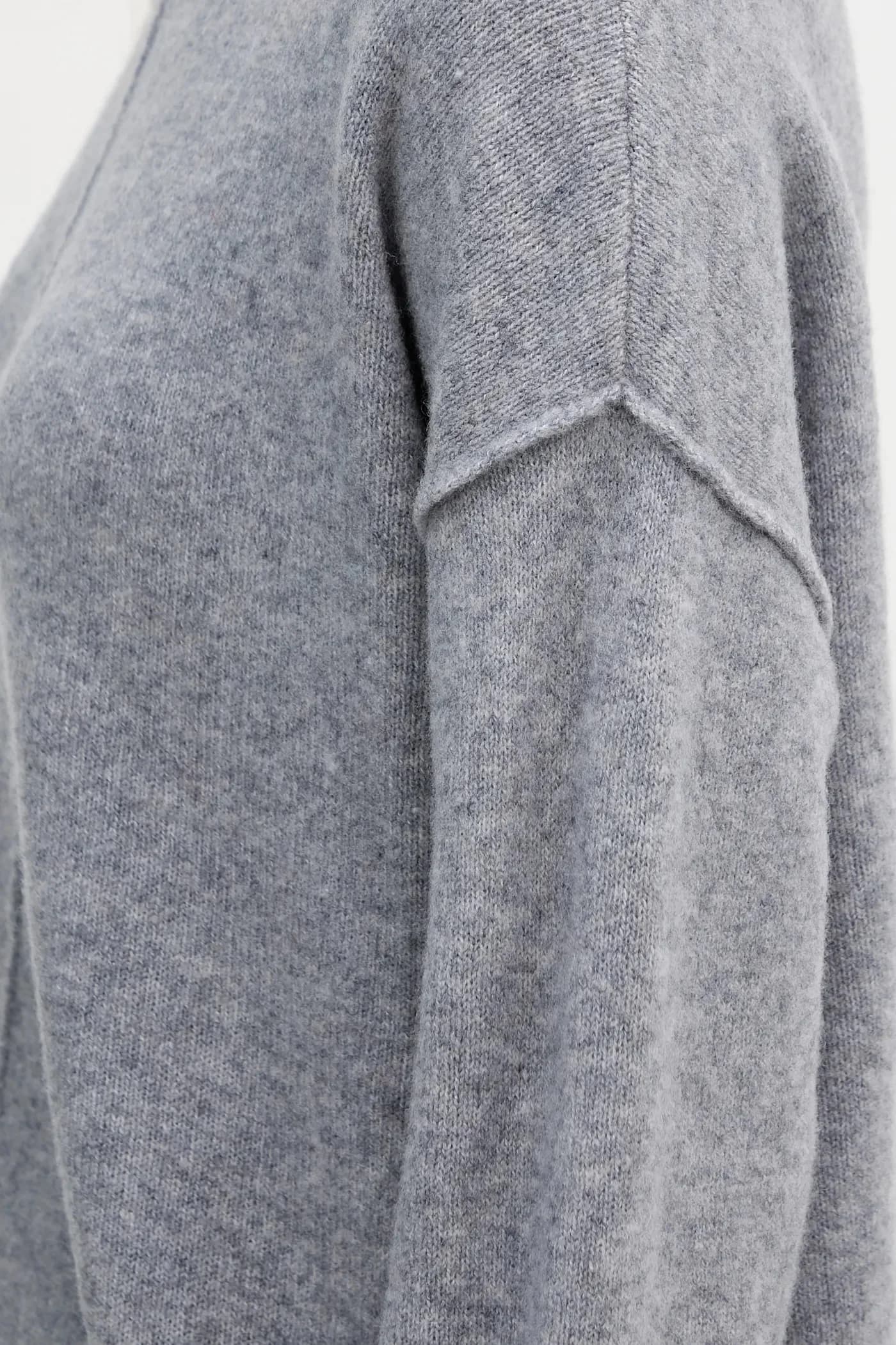 Свитер из смесовой шерсти - фото 5