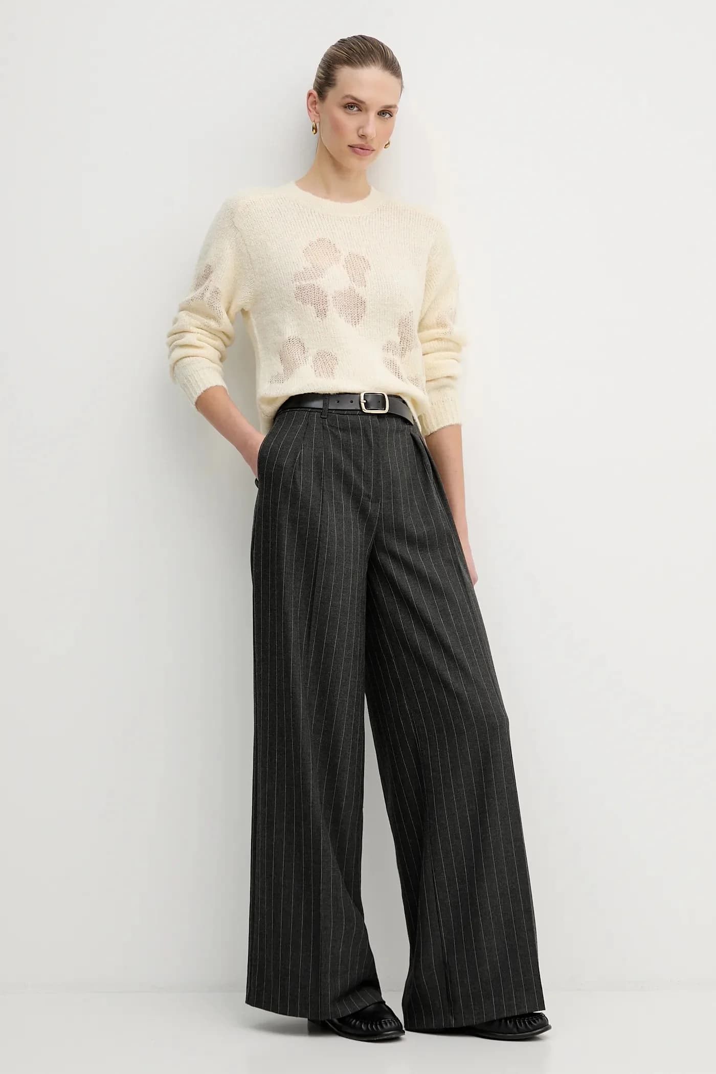 Свитер из смесовой шерсти - фото 2