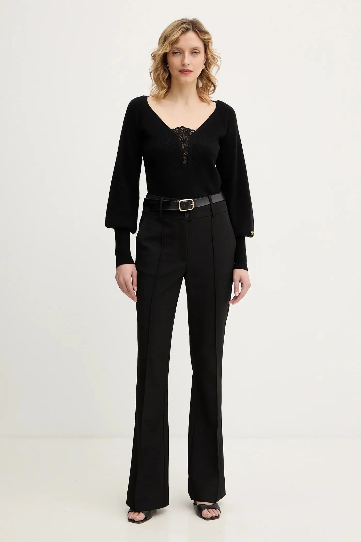 Свитер из смесовой шерсти - фото 2