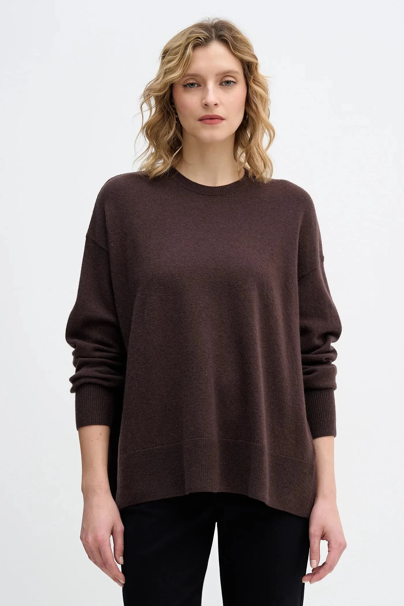 Свитер из смесовой шерсти