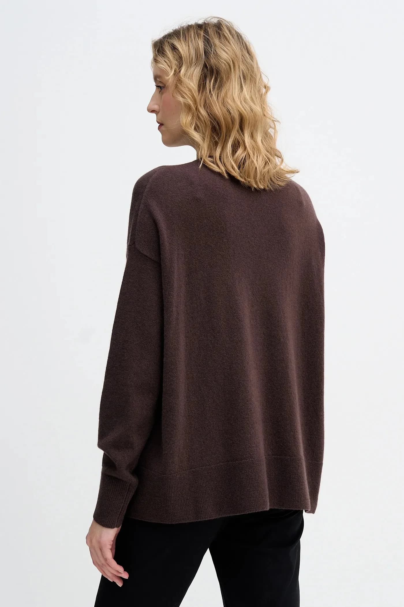 Свитер из смесовой шерсти - фото 3