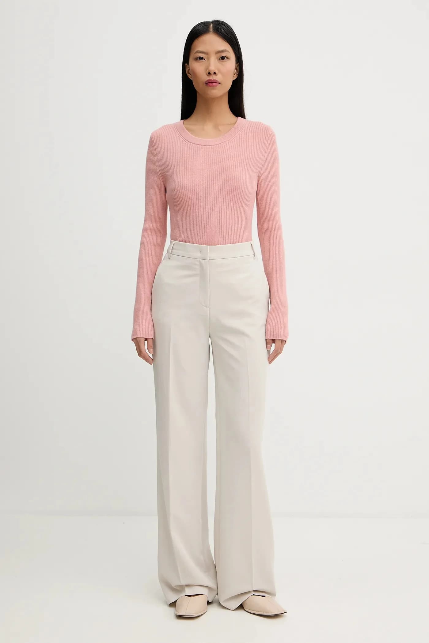 Свитер из смесовой шерсти - фото 2