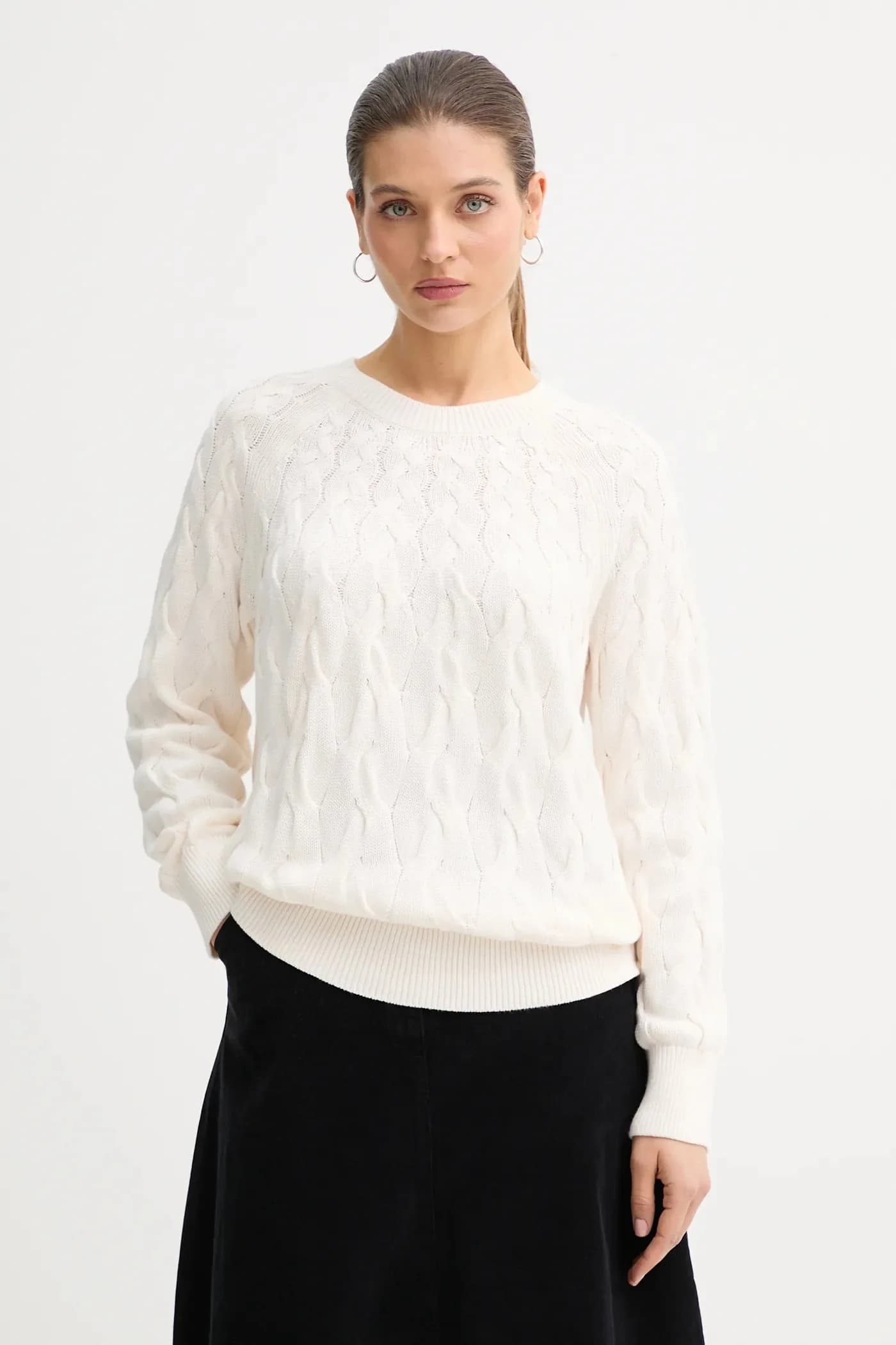 Хлопковый свитер