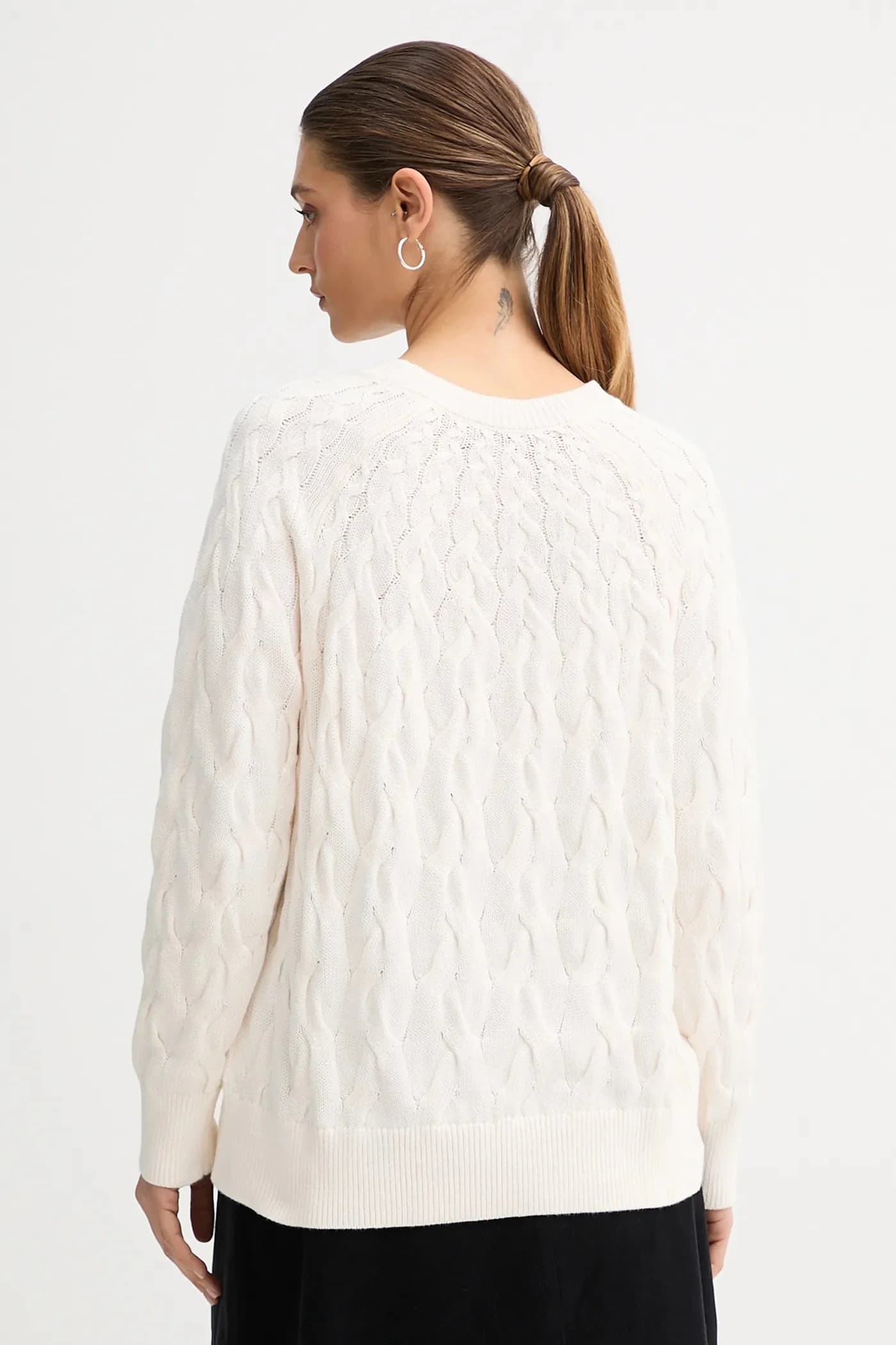 Хлопковый свитер - фото 3