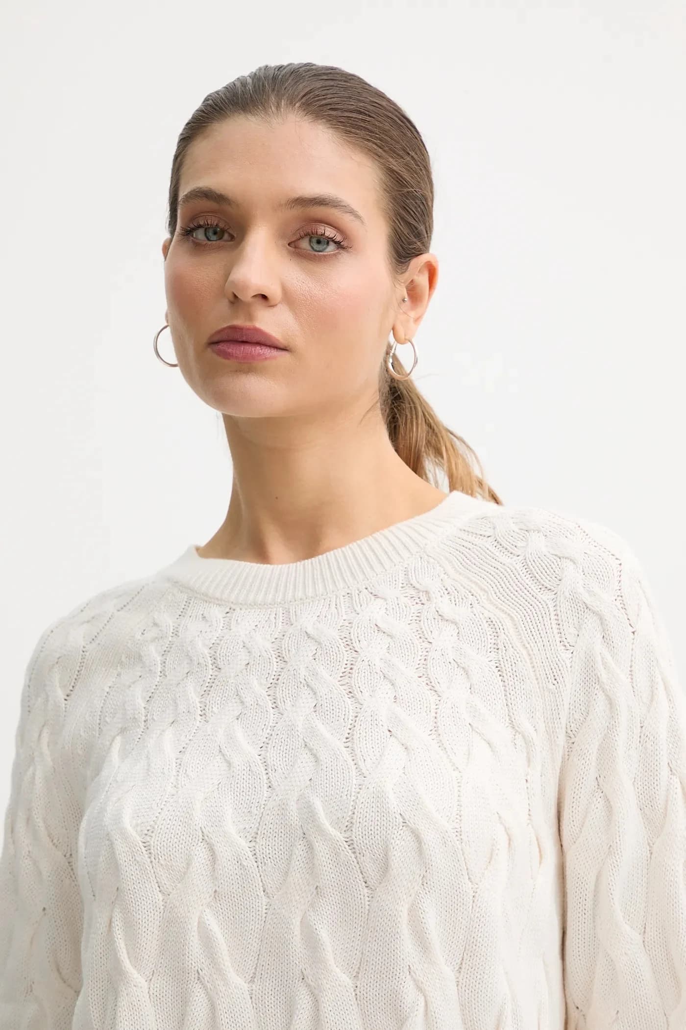 Хлопковый свитер - фото 4