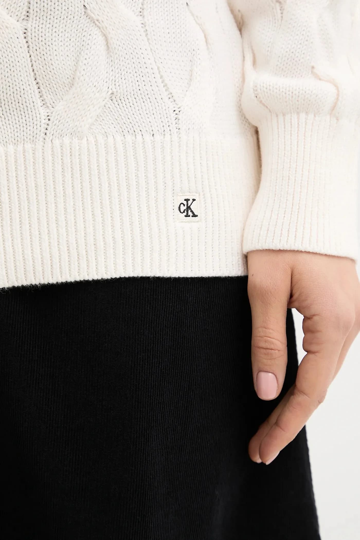 Хлопковый свитер - фото 5