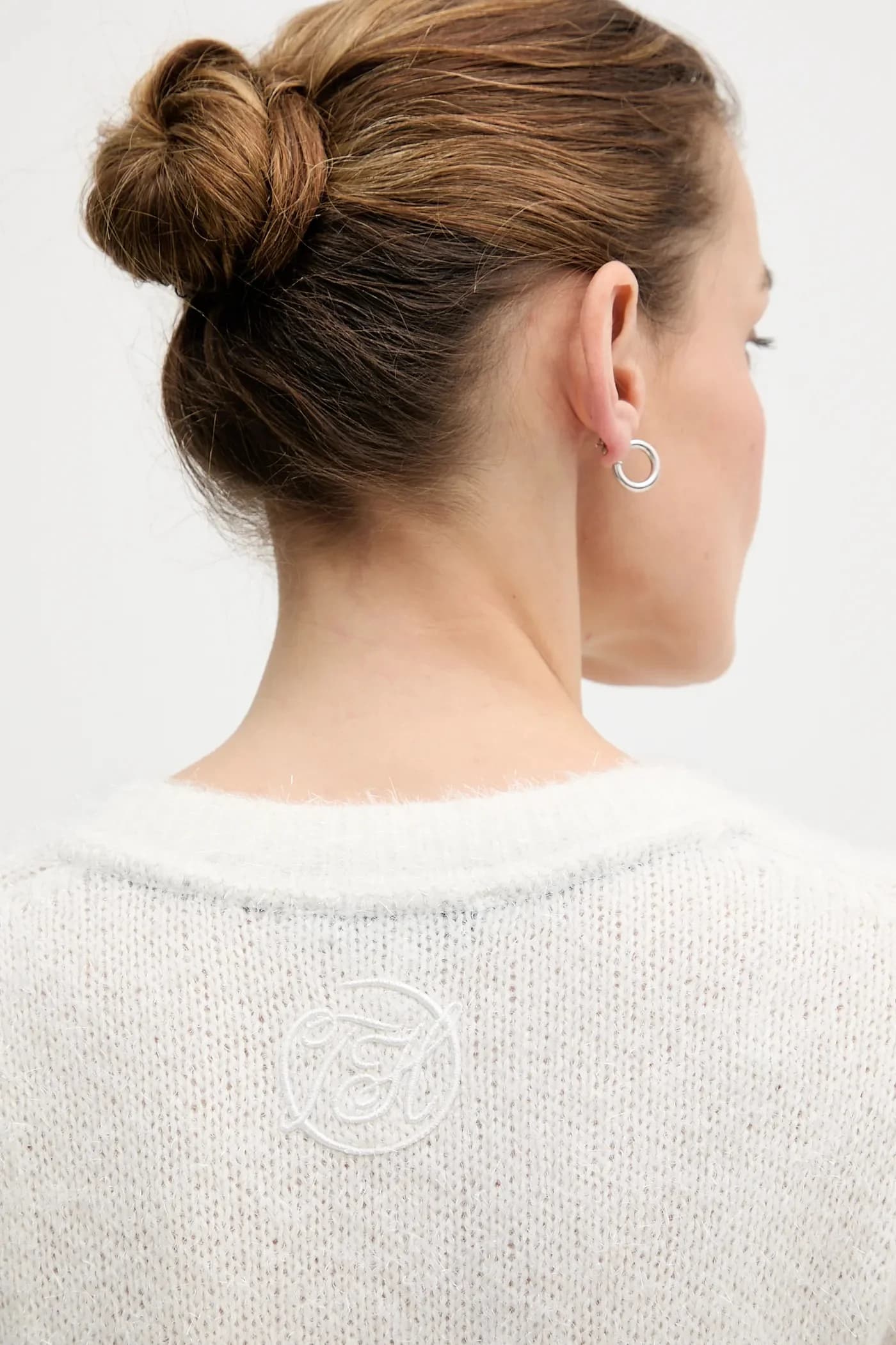 Свитер из смесовой шерсти - фото 6