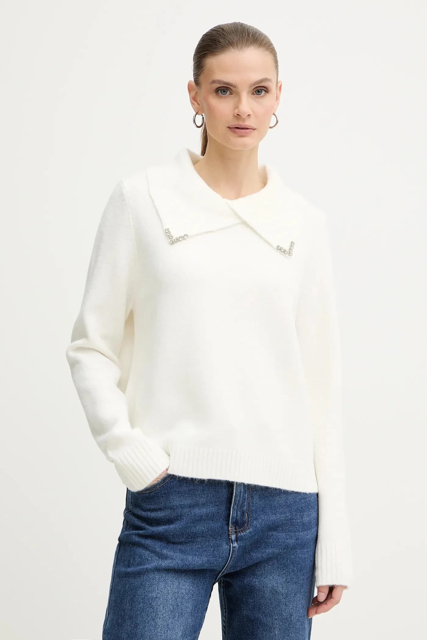 Свитер из смесовой шерсти