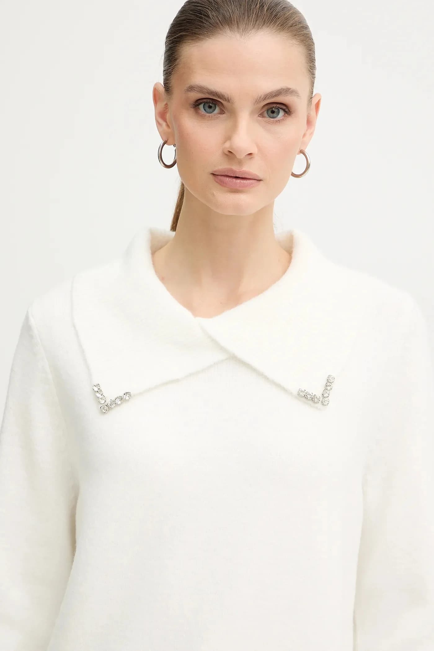 Свитер из смесовой шерсти - фото 4