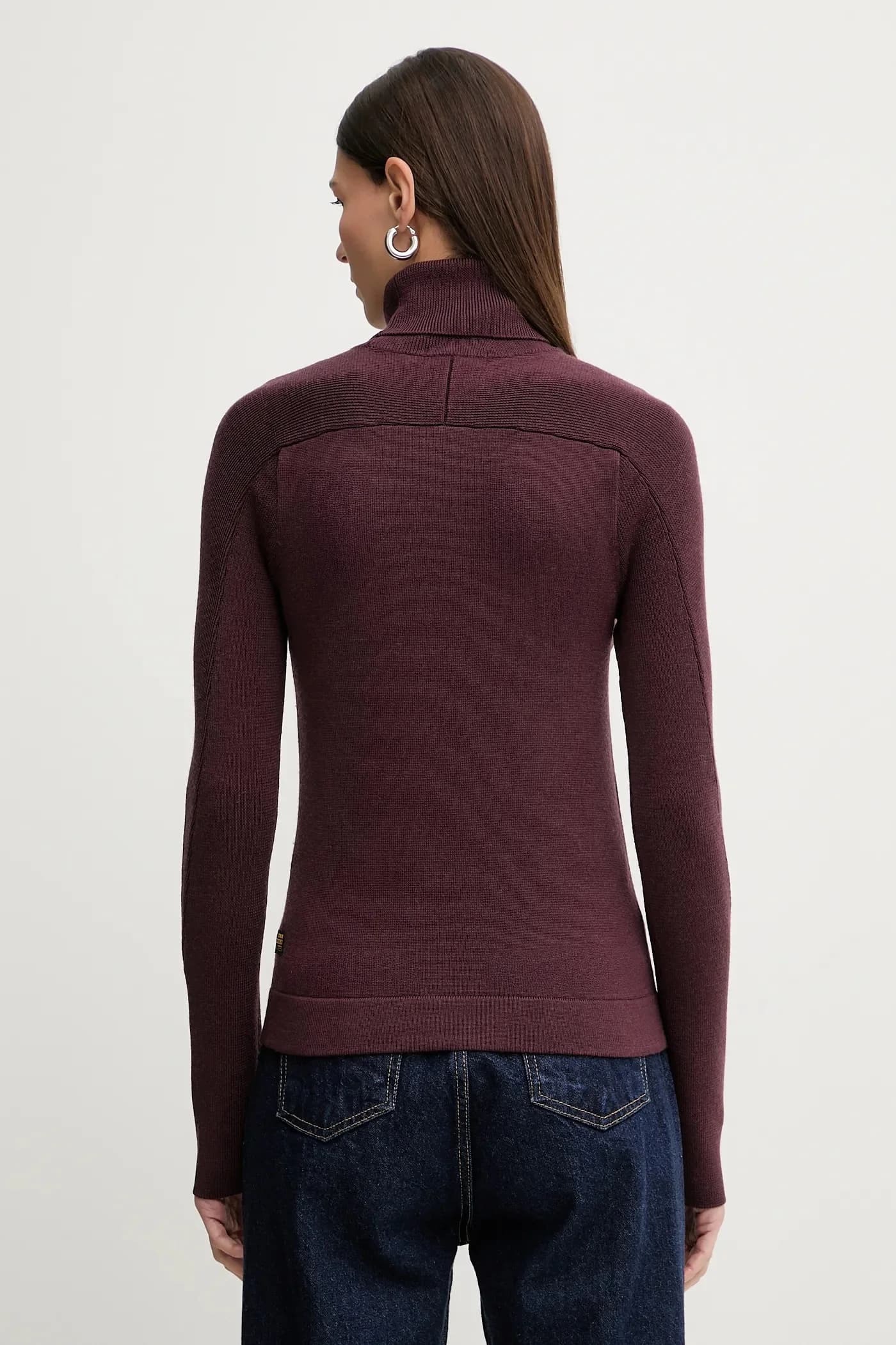 Шерстяной свитер тонкой вязки Core с черепахой - фото 3