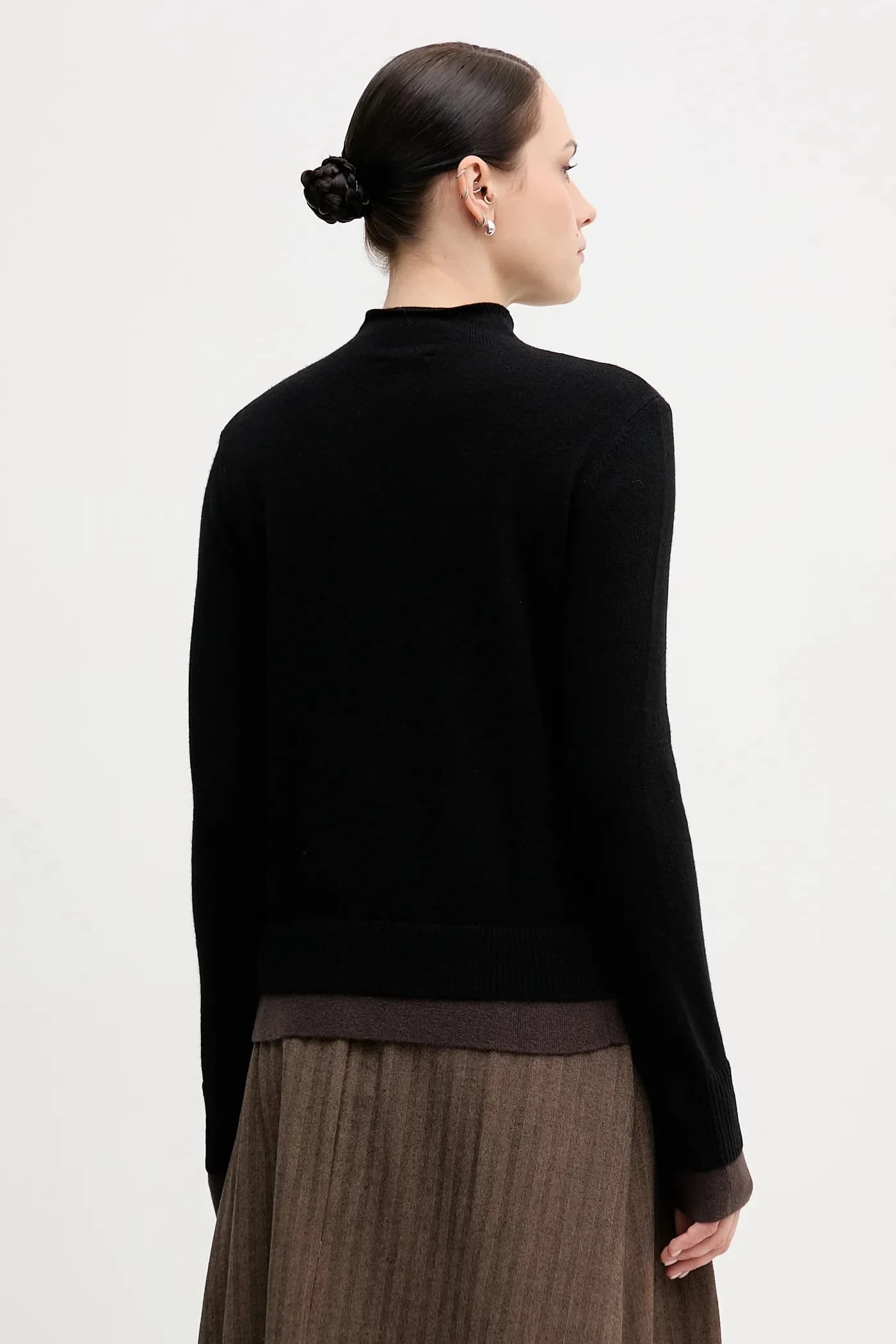 Свитер из смесовой шерсти - фото 2