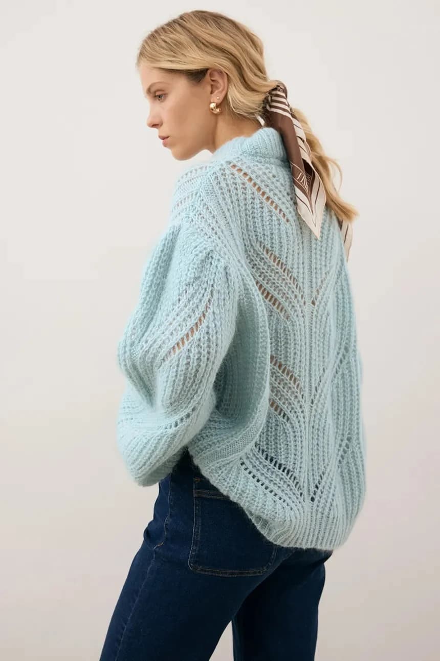 ROSSO шерстяной свитер - фото 2