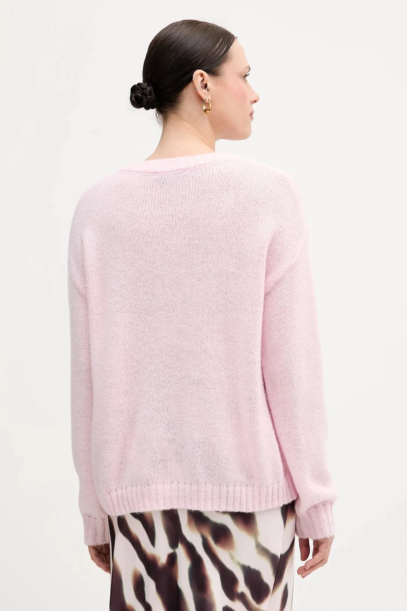 Свитер из смесовой шерсти - фото 3