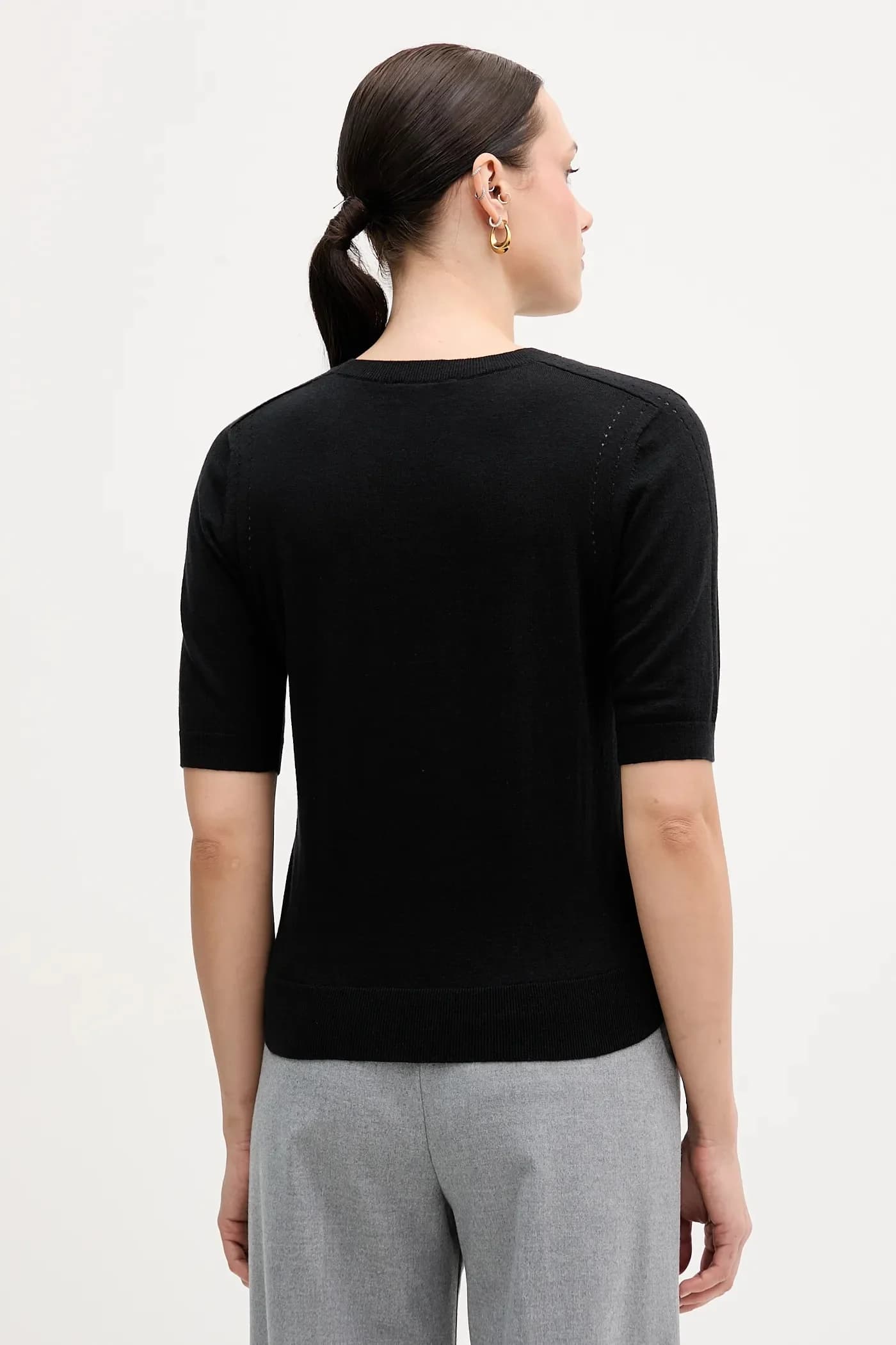 Свитер из смесовой шерсти - фото 3