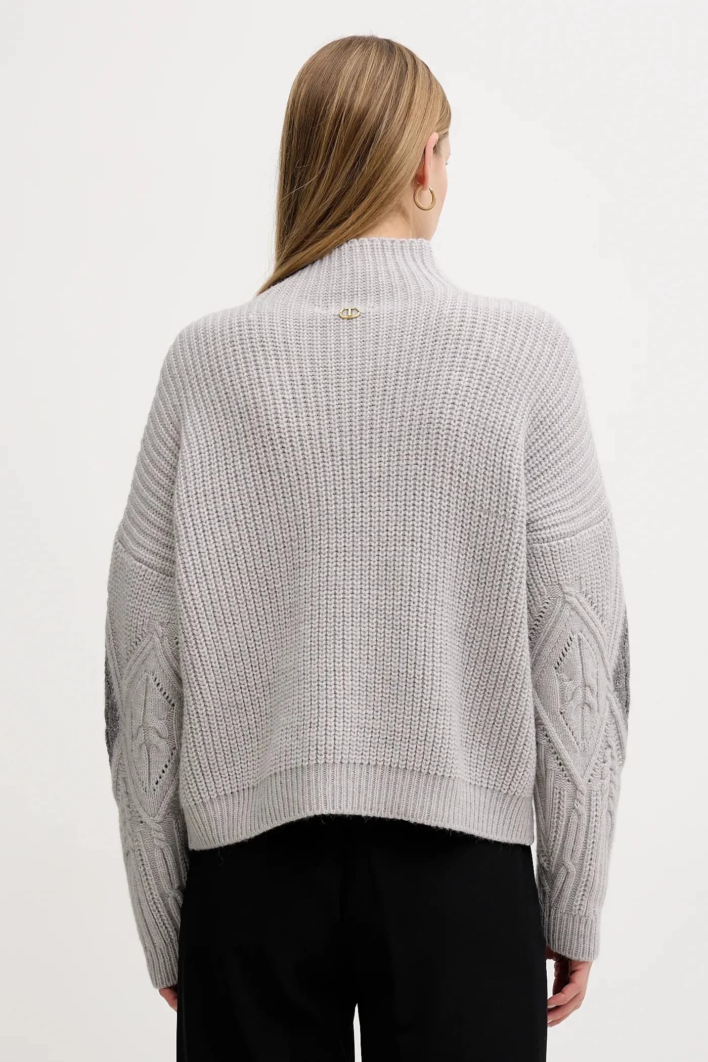 Свитер из смесовой шерсти - фото 3