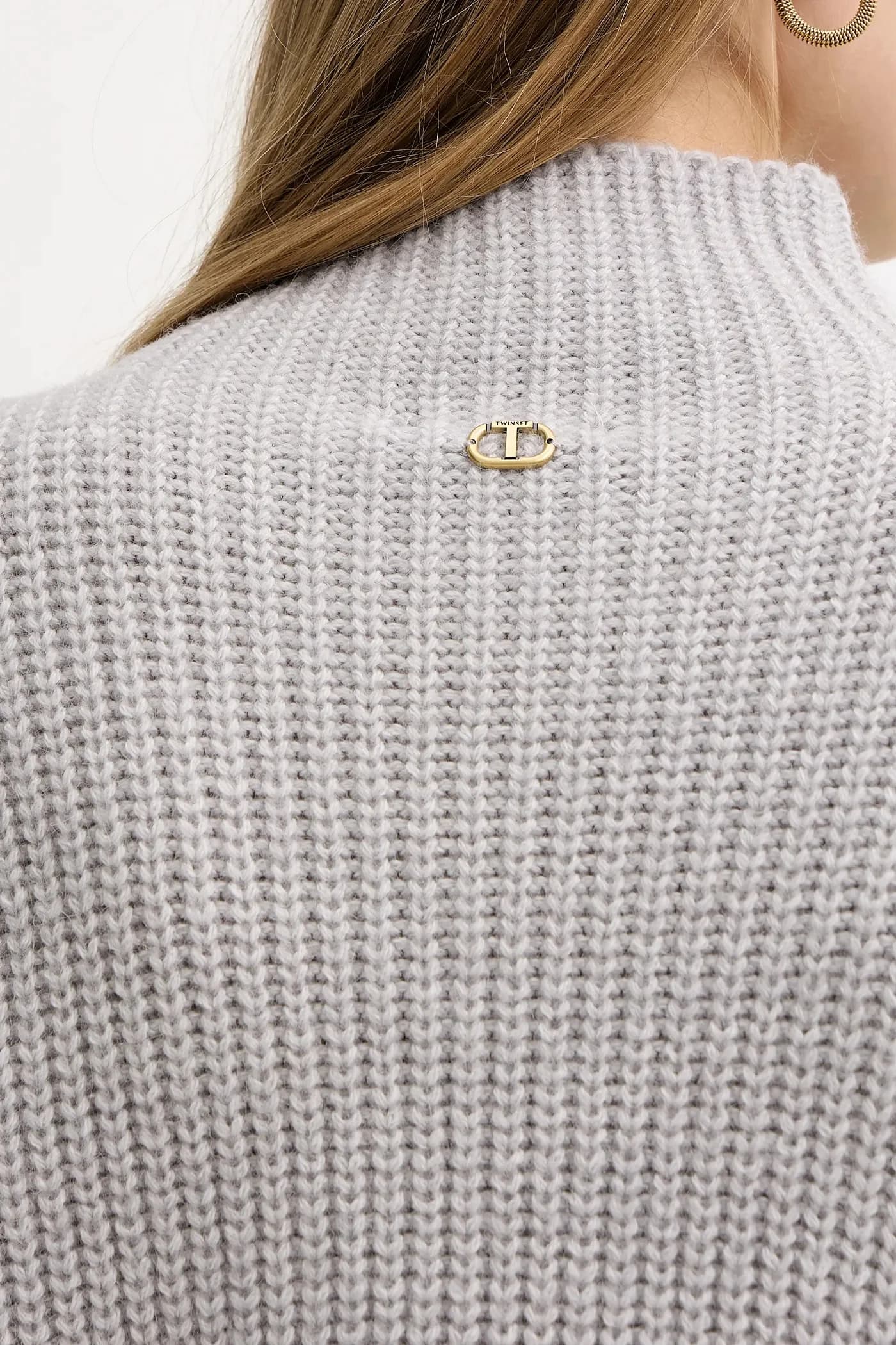 Свитер из смесовой шерсти - фото 5